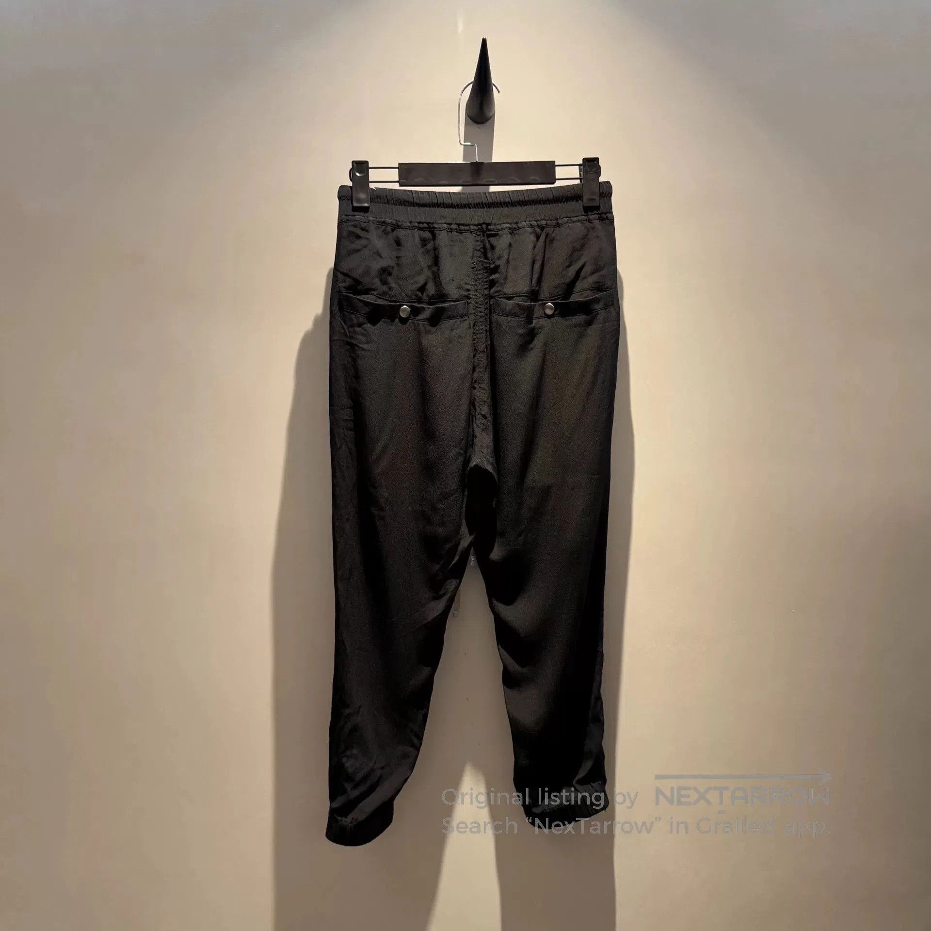 Rick Owens rick owens silk long pants with zippers. Size US 38 / EU 54 - 5 Thumbnail