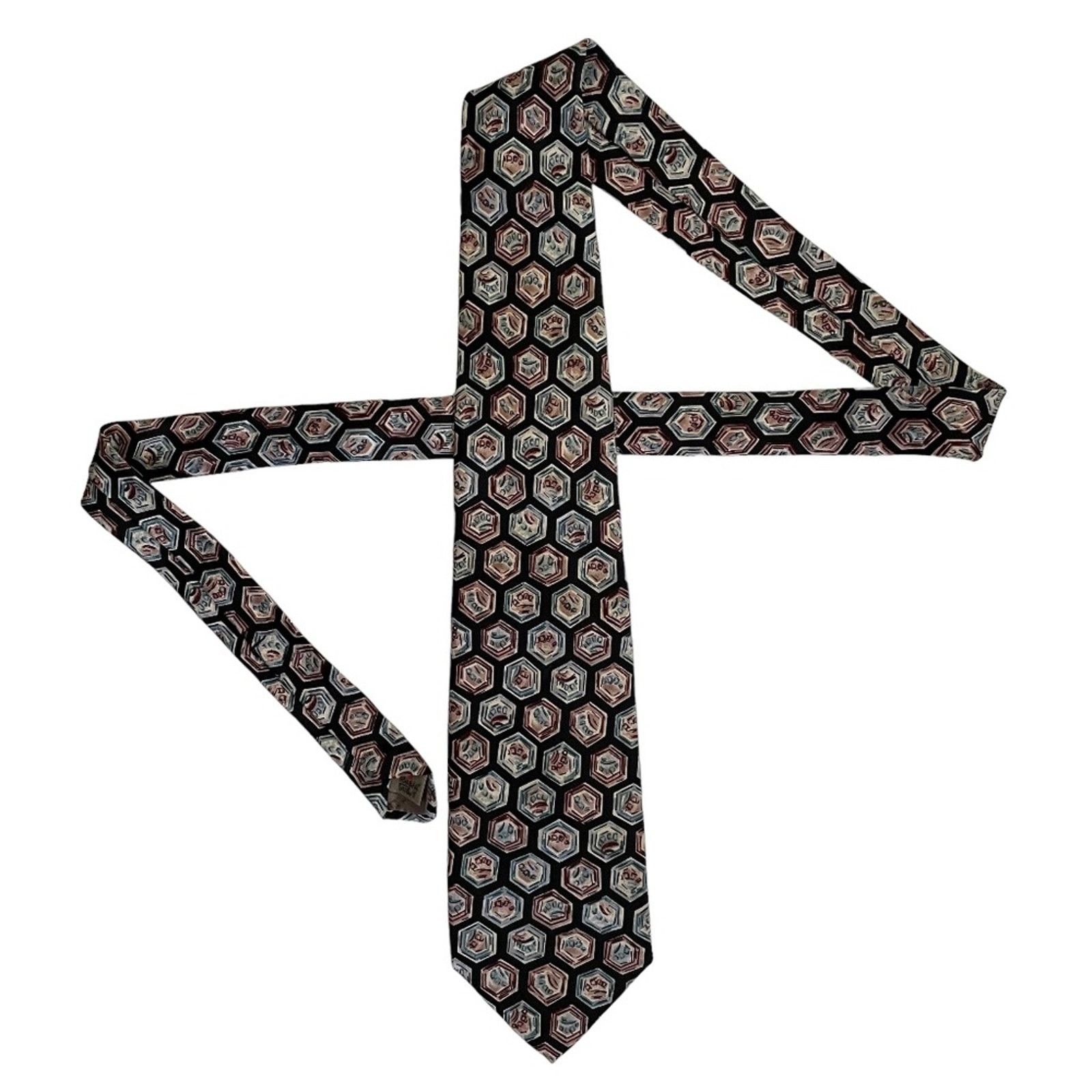 Robert Talbott Vintage Robert Talbott Studio at Halls Silk Necktie Wide Tie Size ONE SIZE - 2 Thumbnail