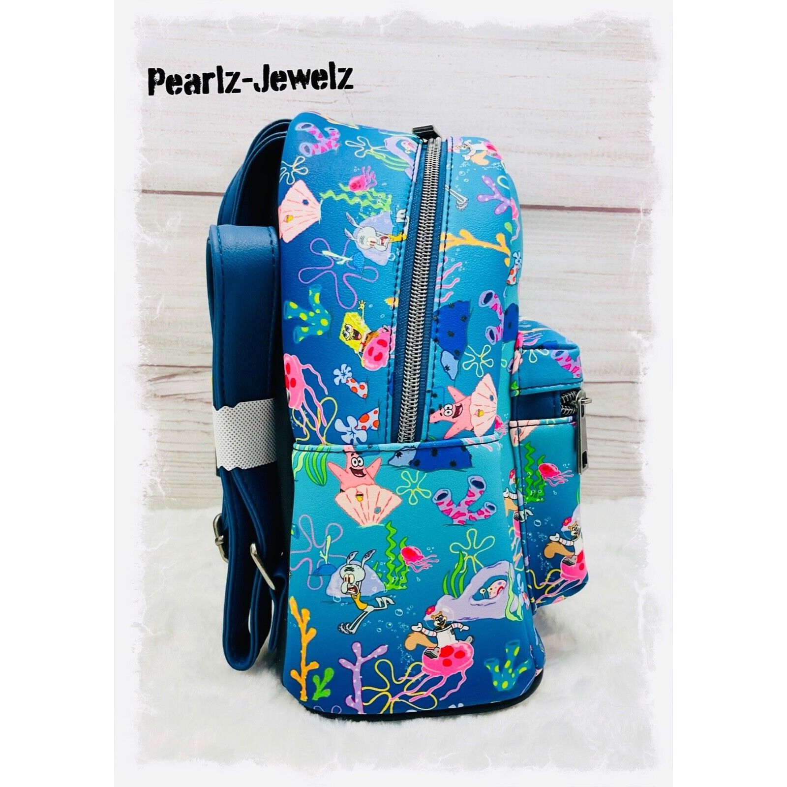 Disney Loungefly SpongeBob SquarePants Patrick Squidward Underwater Size ONE SIZE - 2 Thumbnail