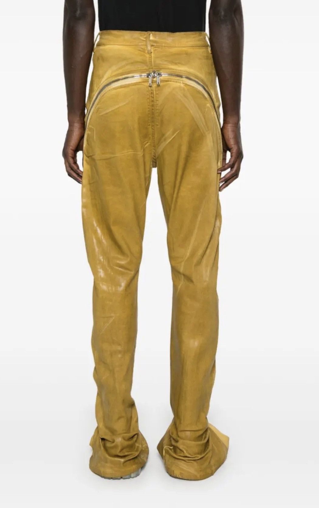 Rick Owens Drkshdw Rick Owens DRKSHDW Bolan Banana Pants in Ochre Colorway Size US 31 - 4 Thumbnail