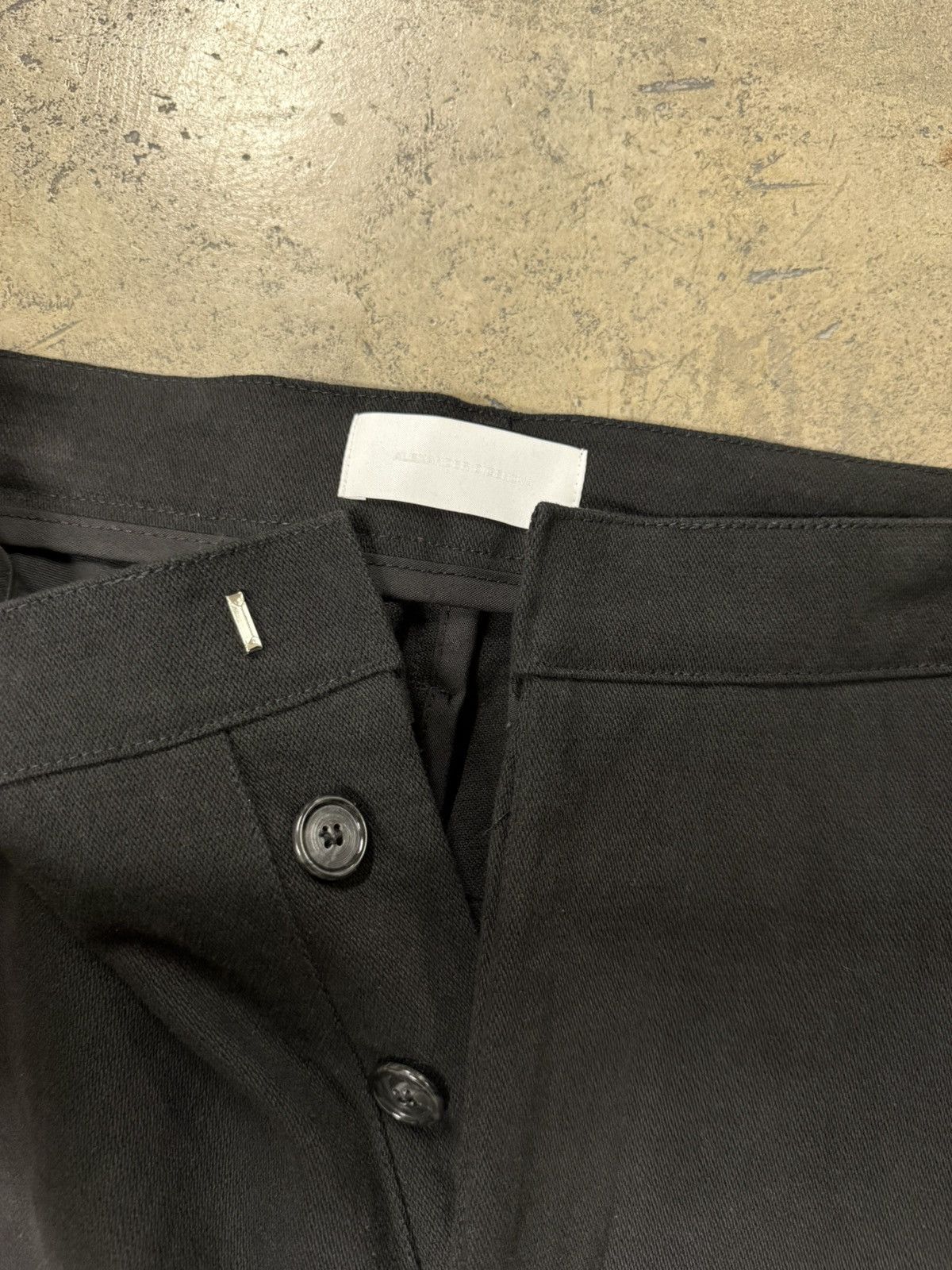 ALEXANDER DIGENOVA Alexander Digenova Black Limo Pants Size US 30 / EU 46 - 3 Thumbnail