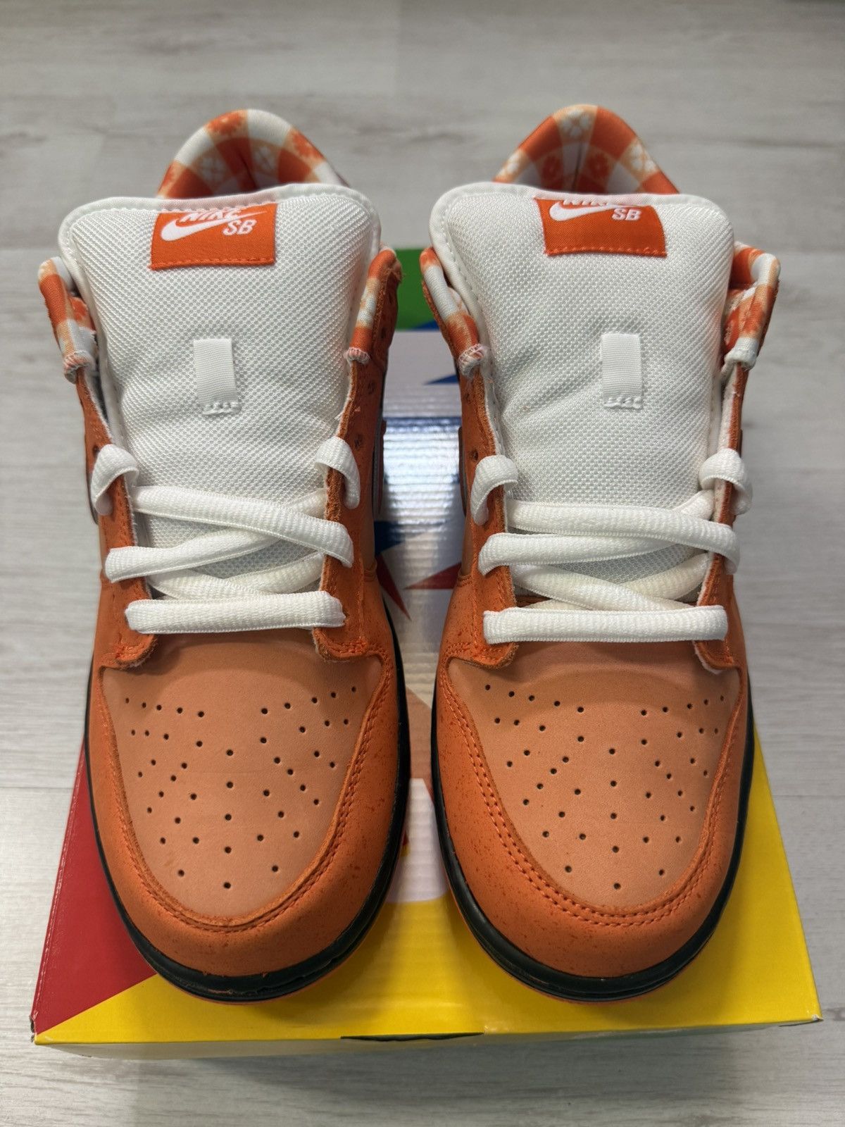 Nike 2022 Nike SB Dunk Low Concepts Orange Lobster Special Box Size US 9.5 / EU 42-43 - 11 Thumbnail