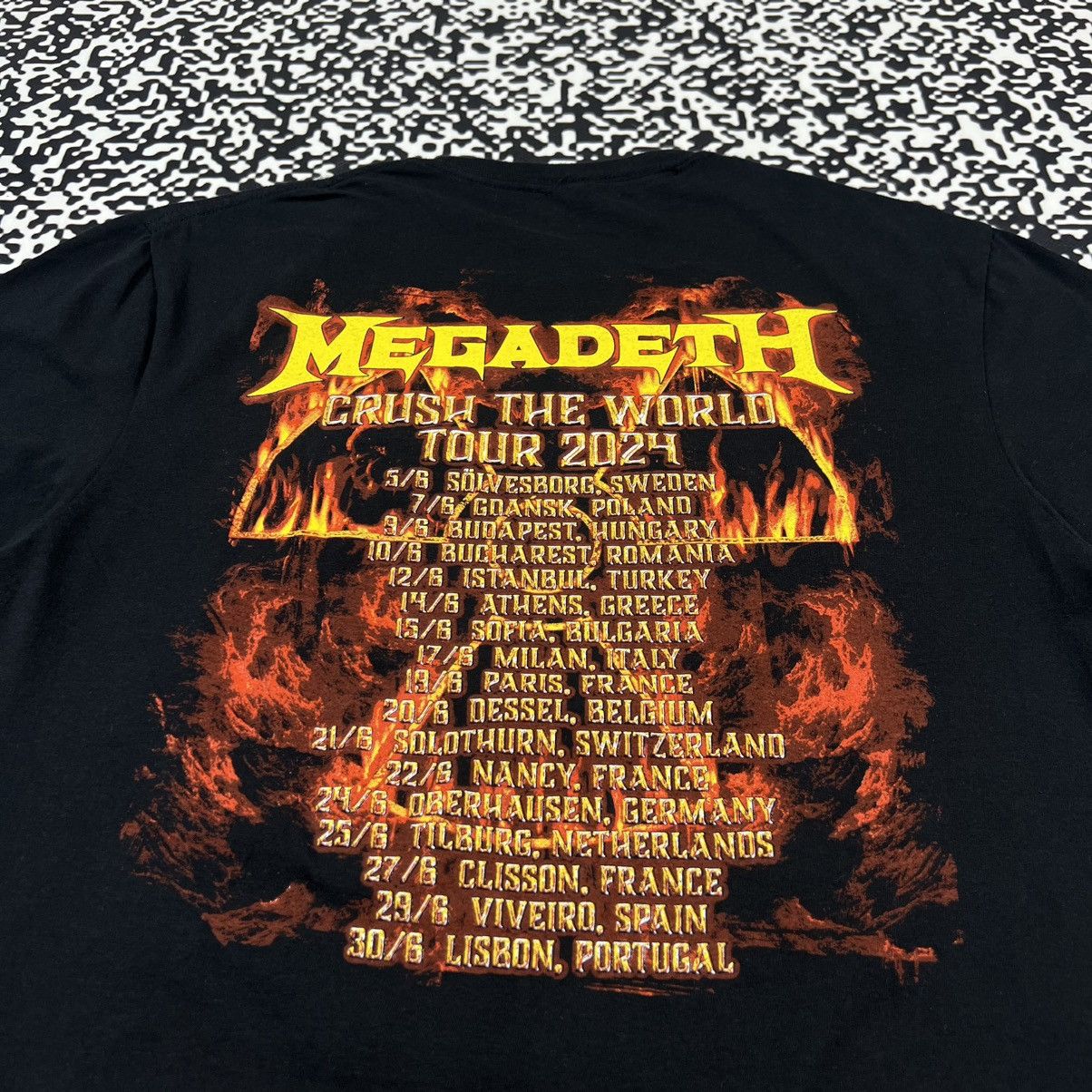 Megadeth Vintage Y2K Megadeth Band Rock Tour Metal Style T-shirt Size US M / EU 48-50 / 2 - 11 Thumbnail