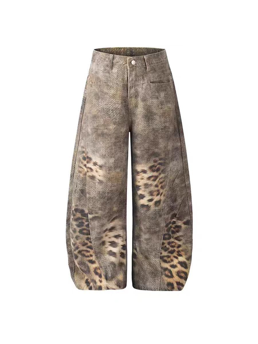 Other Post-apocalyptic-style leopard-print distressed jeans Size US 30 / EU 46 - 9 Thumbnail
