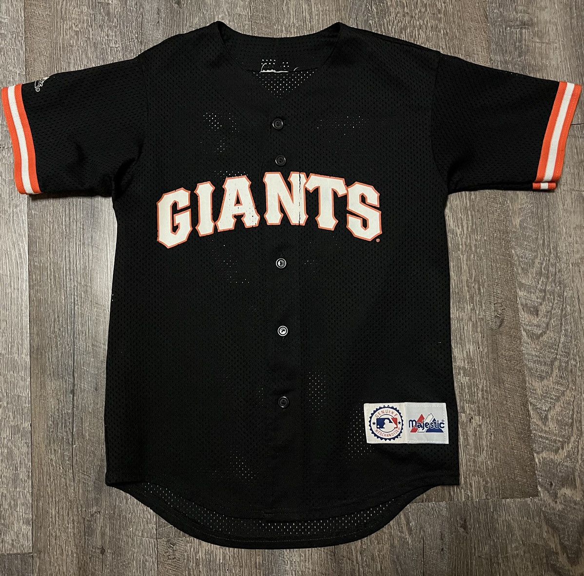 Vintage Vintage San Francisco Giants Barry Bonds Majestic Jersey Size US S / EU 44-46 / 1 - 1 Thumbnail