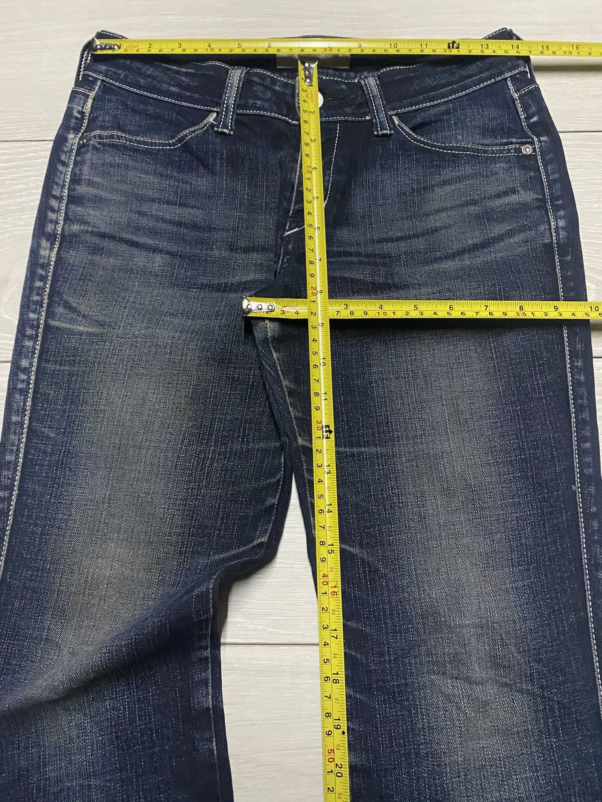 Levi's Woman Vintage Levis Lady Style Blue Wash Flare Jeans Size US 28 / EU 44 - 11 Thumbnail