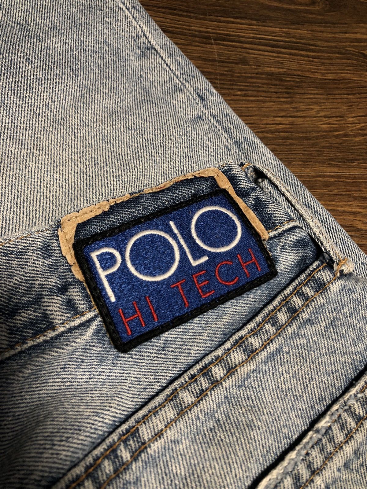 Polo Ralph Lauren Polo Ralph Lauren Hi Tech Distressed Denim Pants Jeans Size US 34 / EU 50 - 10 Thumbnail