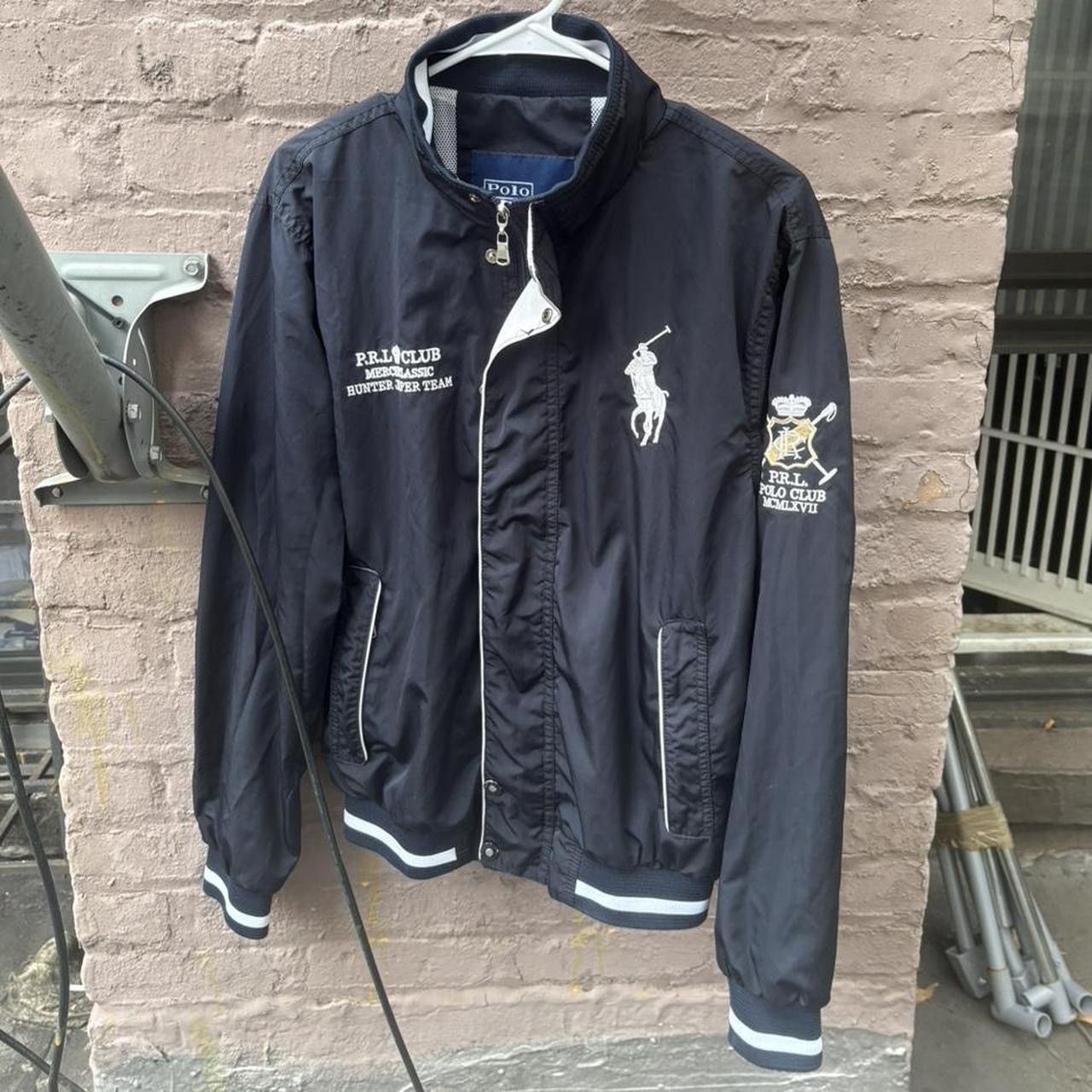 Polo Ralph Lauren Vintage Polo Ralph Lauren Mercer PRL Club Nylon Jacket Size US L / EU 52-54 / 3 - 1 Thumbnail