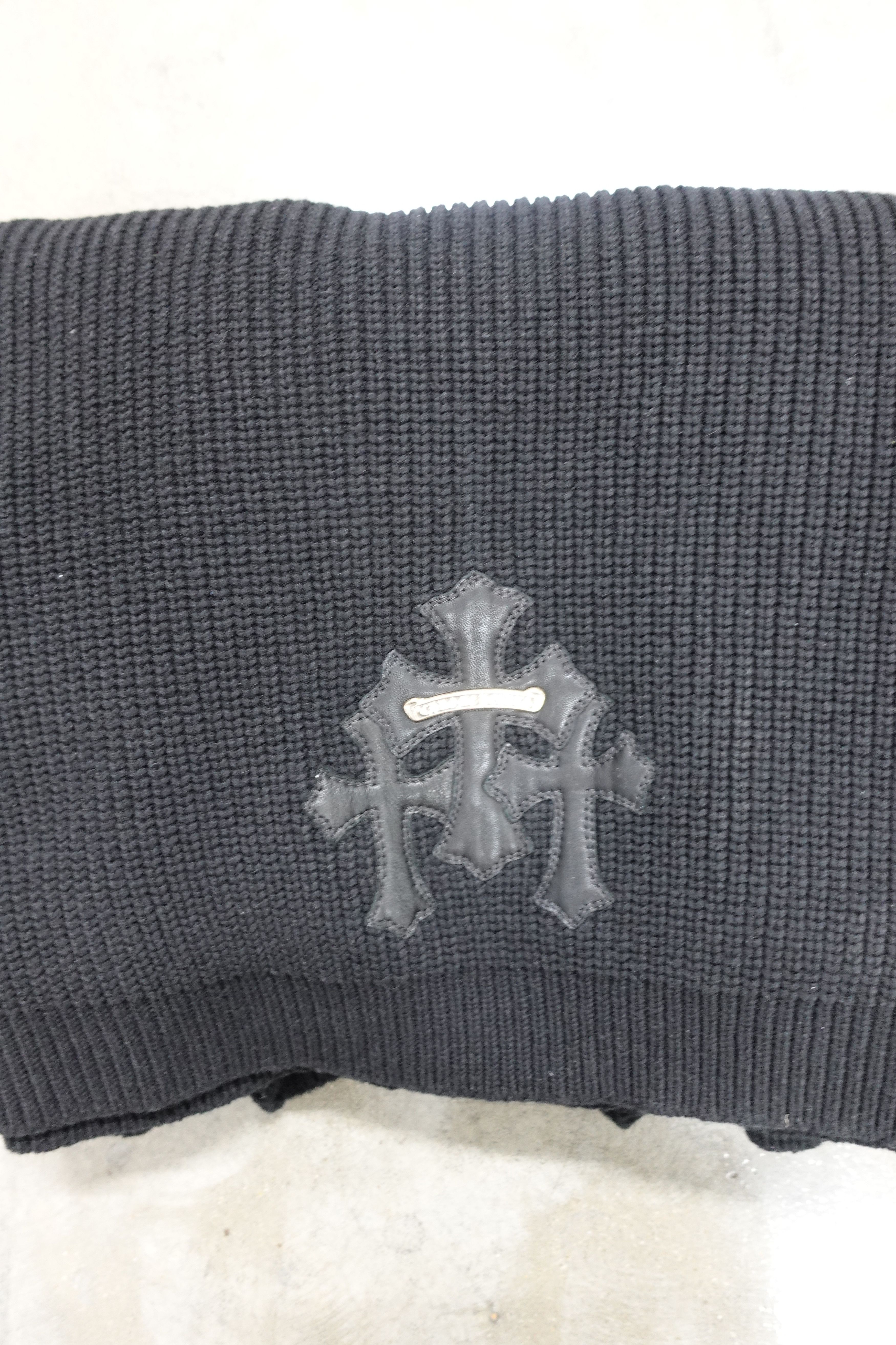 Chrome Hearts CHROME HEARTS BAIT & TACKLE CASHMERE SWEATER BLACK Size US M / EU 48-50 / 2 - 4 Thumbnail
