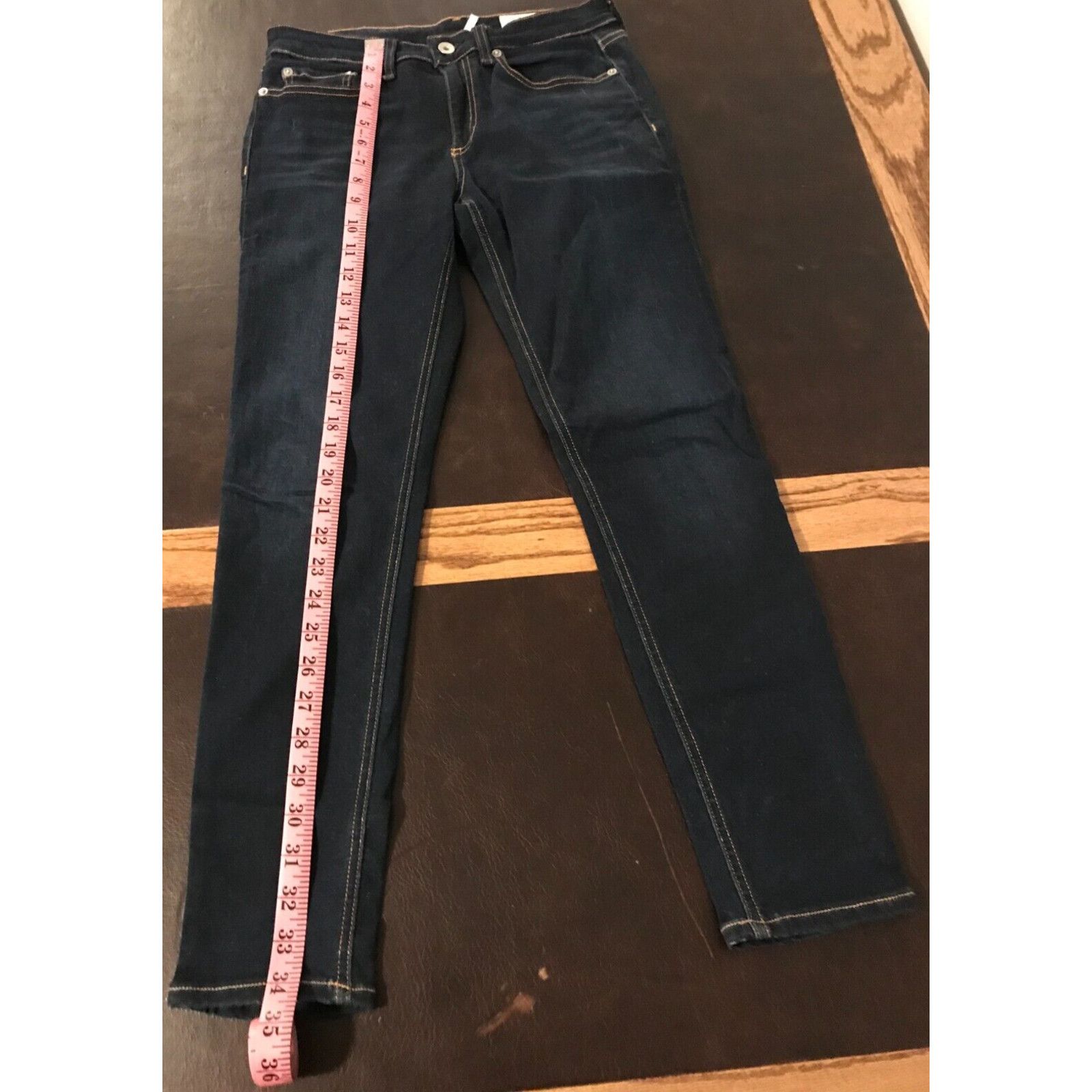 Rag & Bone Rag & Bone Women's Cate Mid-Rise Ankle Skinny Jeans-Size 27 Size 27" / US 4 / IT 40 - 12 Thumbnail