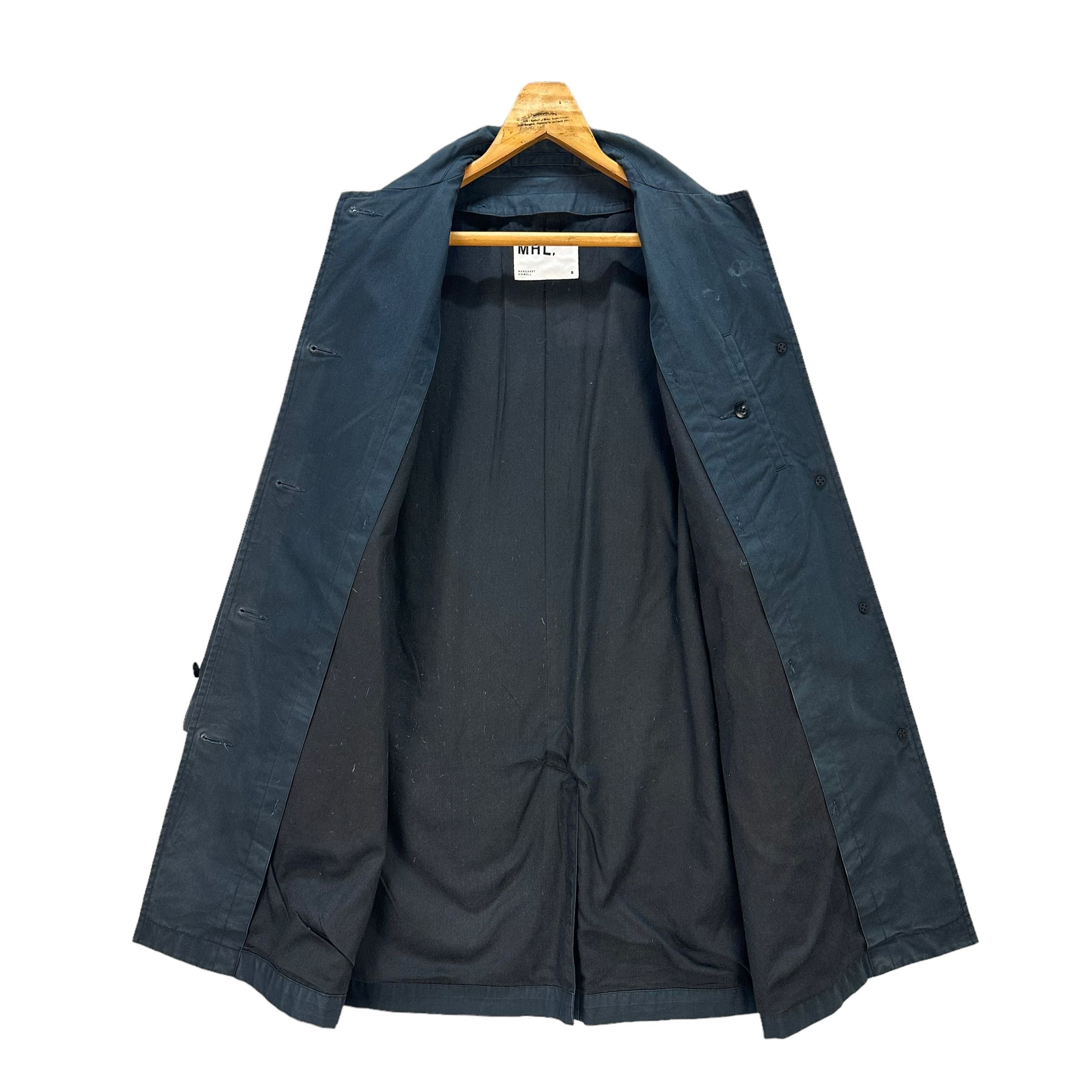 Margaret Howell MARGARET HOWELL OVERCOAT JACKET / LONG COAT #8885-034 Size M / US 6-8 / IT 42-44 - 7 Thumbnail
