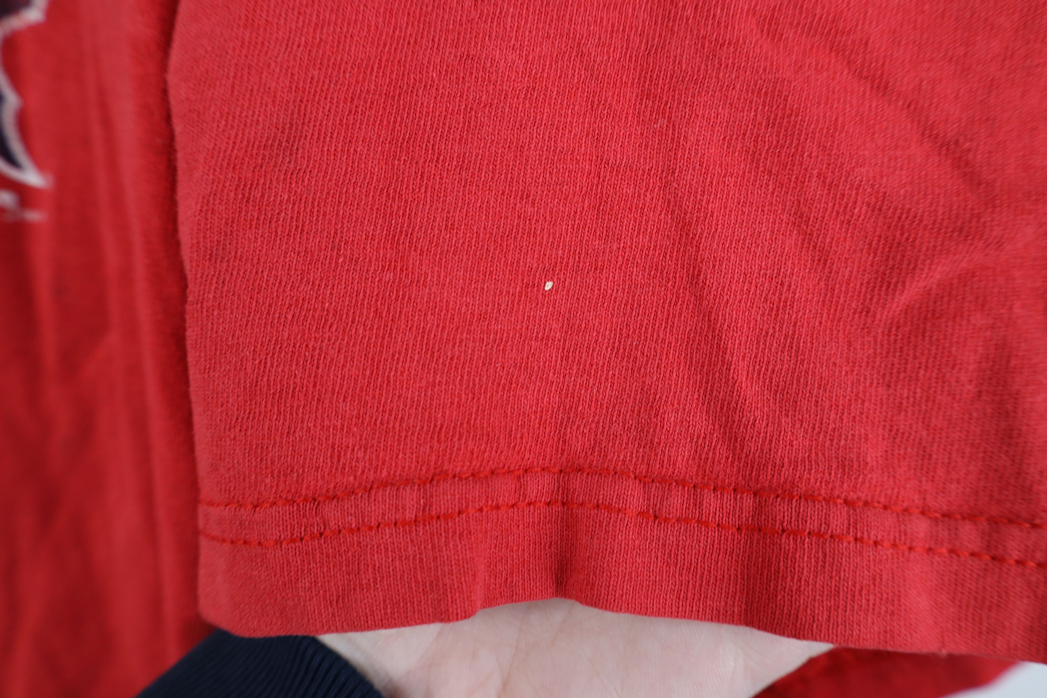 Adidas Vintage Y2K Adidas Boston Red Sox Baseball T-Shirt Red Size US XXL / EU 58 / 5 - 5 Thumbnail