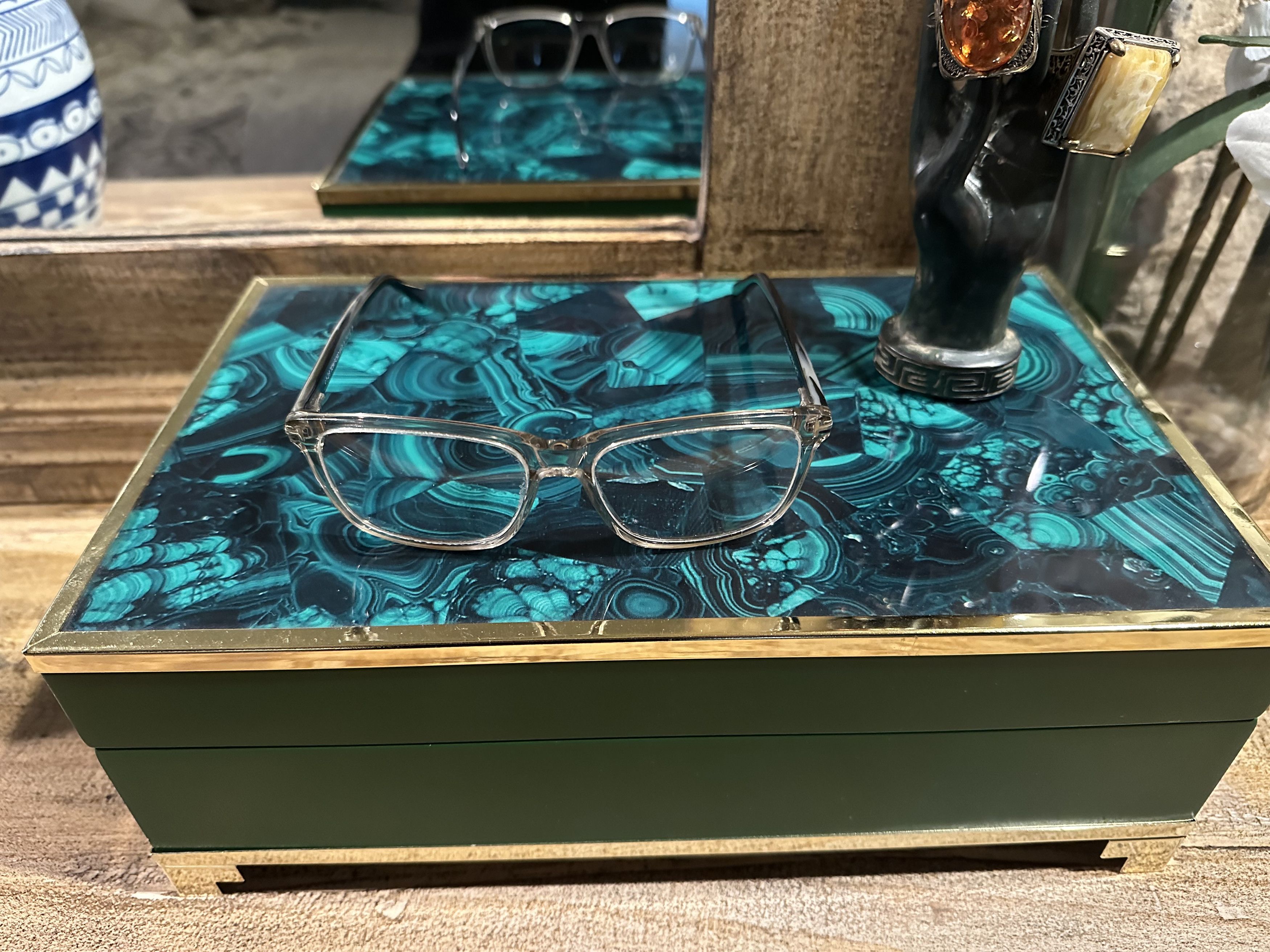 Tom Ford Tom Ford Translucent Optical Glasses Size ONE SIZE - 3 Thumbnail