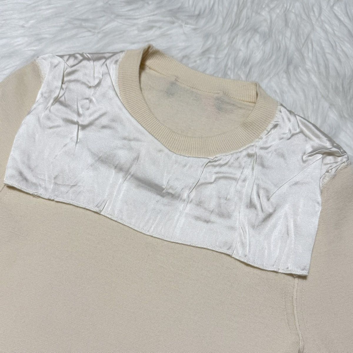 Dolce & Gabbana Authentic Dolce & Gabbana Decorated Knit Sweater 38 Ivory Size XS / US 0-2 / IT 36-38 - 8 Thumbnail