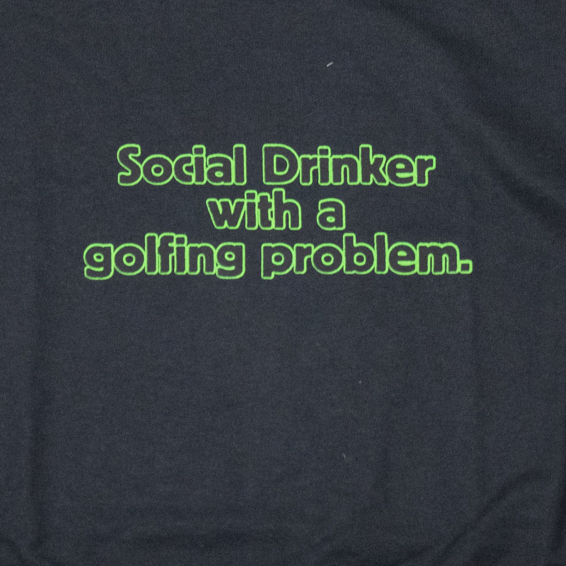 Vintage Y2K 2000's Social Drinking Meme Diet Coke Promo Black Tee Size US L / EU 52-54 / 3 - 4 Thumbnail