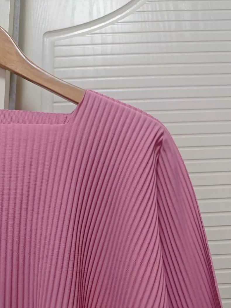 Other Issey Miyake/三宅一生 Pink square-neck top Size M / US 6-8 / IT 42-44 - 5 Thumbnail