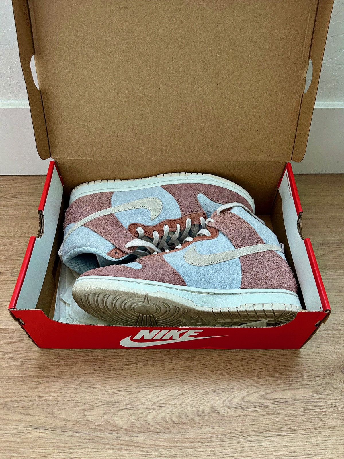 Nike Nike dunk hi fossil rose Size US 8 / EU 41 - 3 Thumbnail
