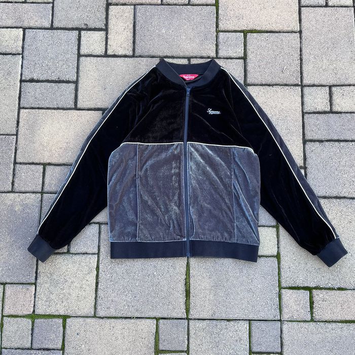 Supreme Supreme Velour Track Jacket | Grailed