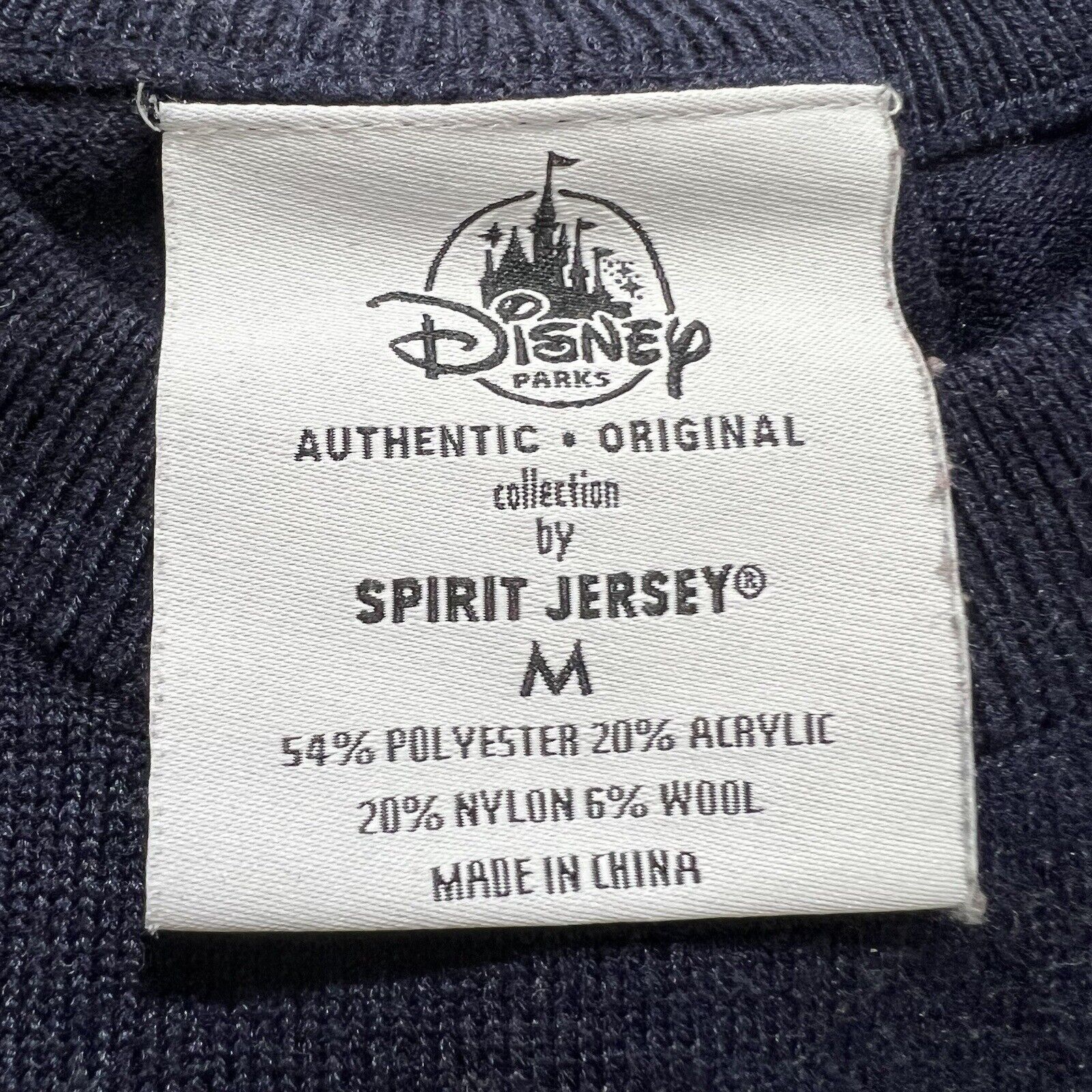 Disney Disney Parks Spirit Jersey Adult Medium Sweater Disney World Size US M / EU 48-50 / 2 - 3 Thumbnail