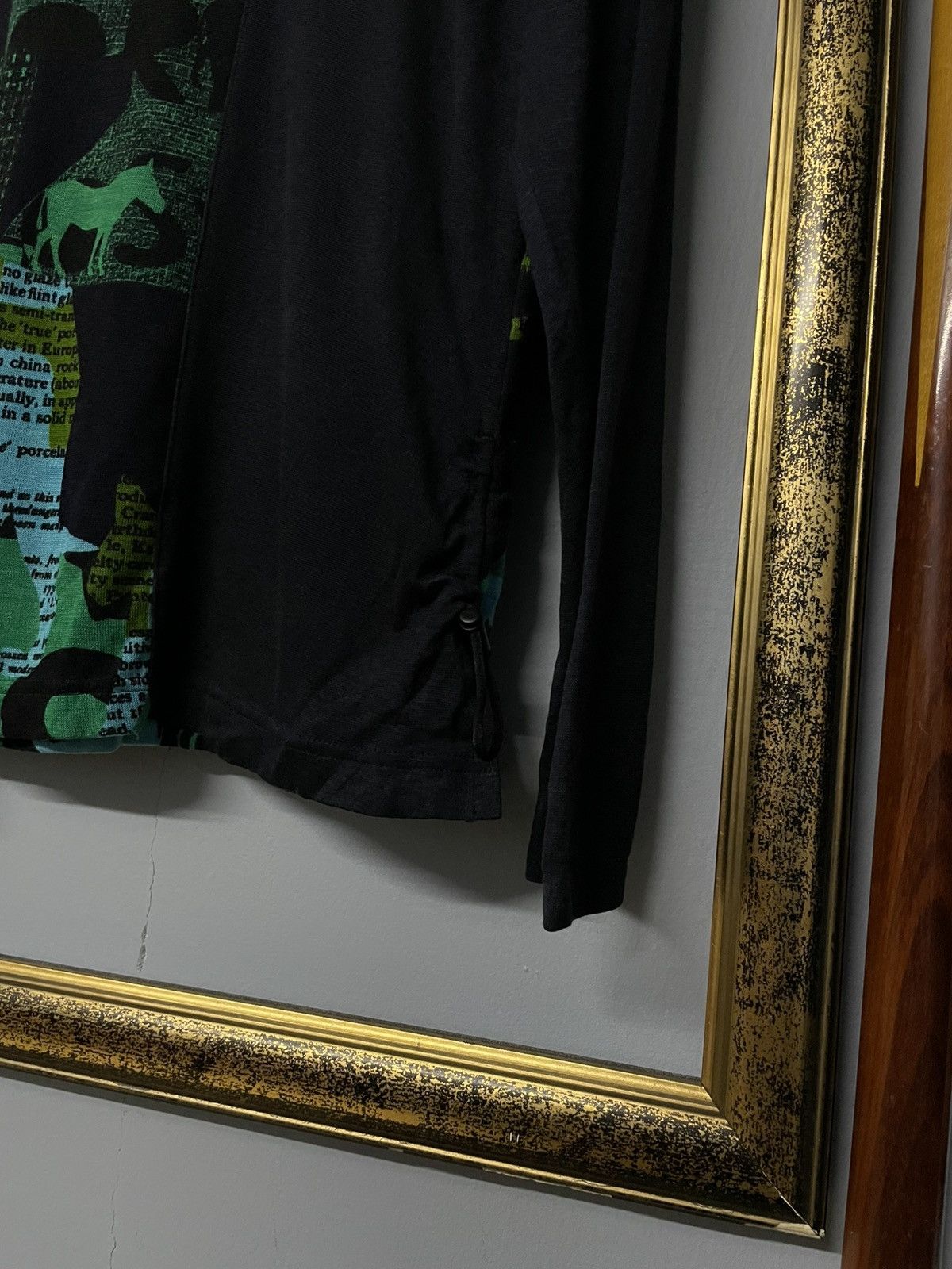 Beauty Beast Vintage Japan Designer Trois Onze Cinq Poem Art Longsleeve Size US M / EU 48-50 / 2 - 6 Thumbnail