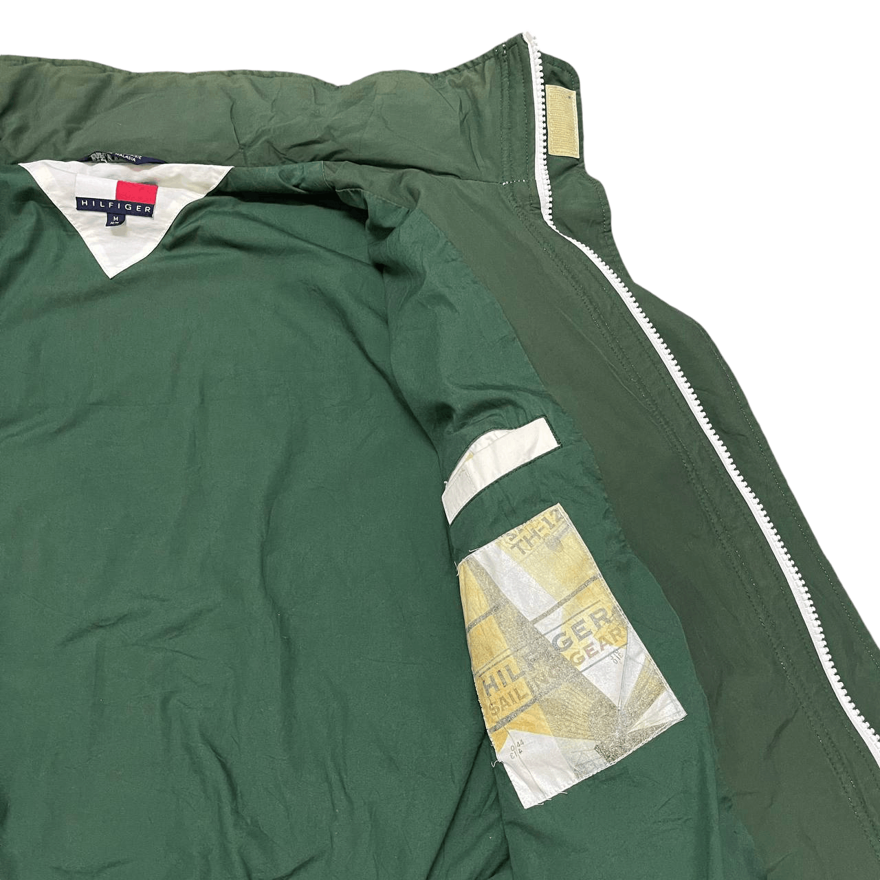 Tommy Hilfiger Vintage Tommy Hilfiger Sailing Gear Jacket Hidden Hood Size US M / EU 48-50 / 2 - 9 Thumbnail