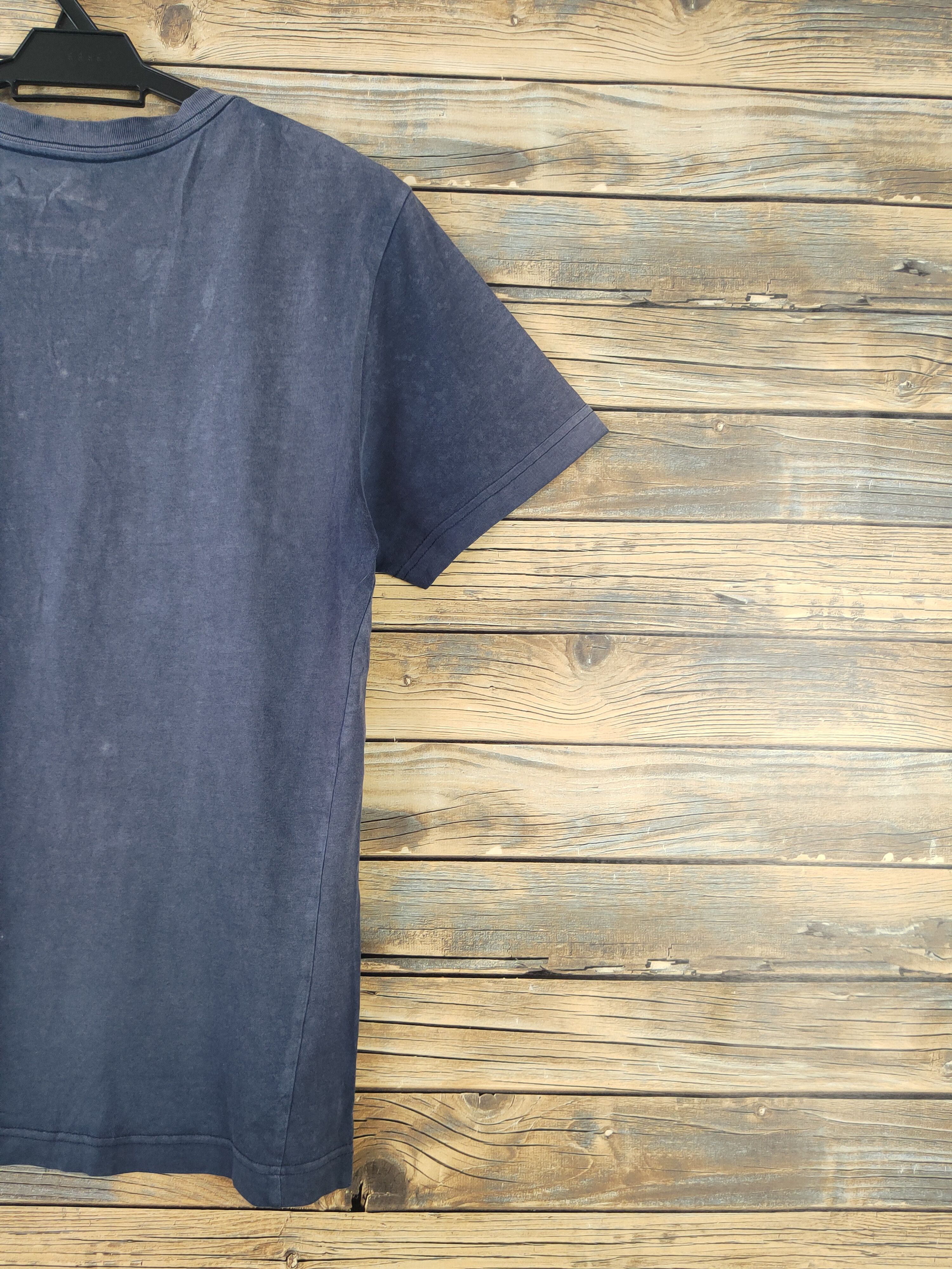 Nike × Vintage DL Nike Navy Faded Short Sleeve T-shirts #648 Size US M / EU 48-50 / 2 - 10 Thumbnail