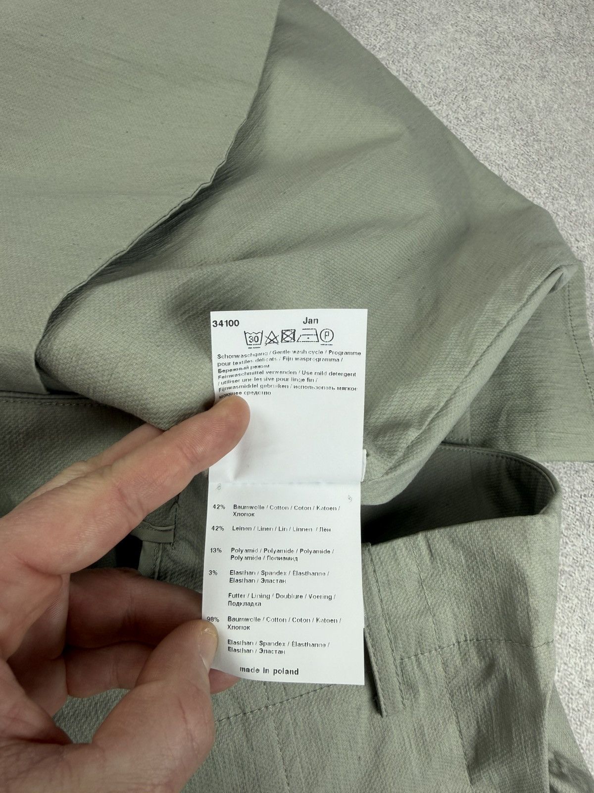 Annette Gortz Annette Gortz Women’s Cotton/Linen Suit Size 38 Size XS / US 0-2 / IT 36-38 - 22 Thumbnail
