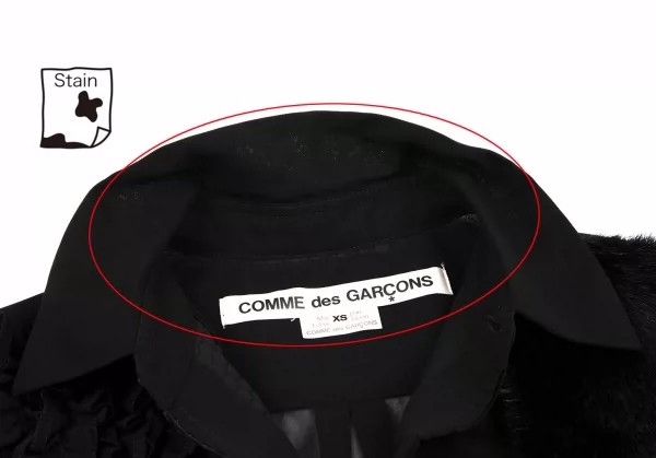 Comme des Garcons Comme Des Garcons Black Retro Sequin Shirt Size XS / US 0-2 / IT 36-38 - 5 Thumbnail