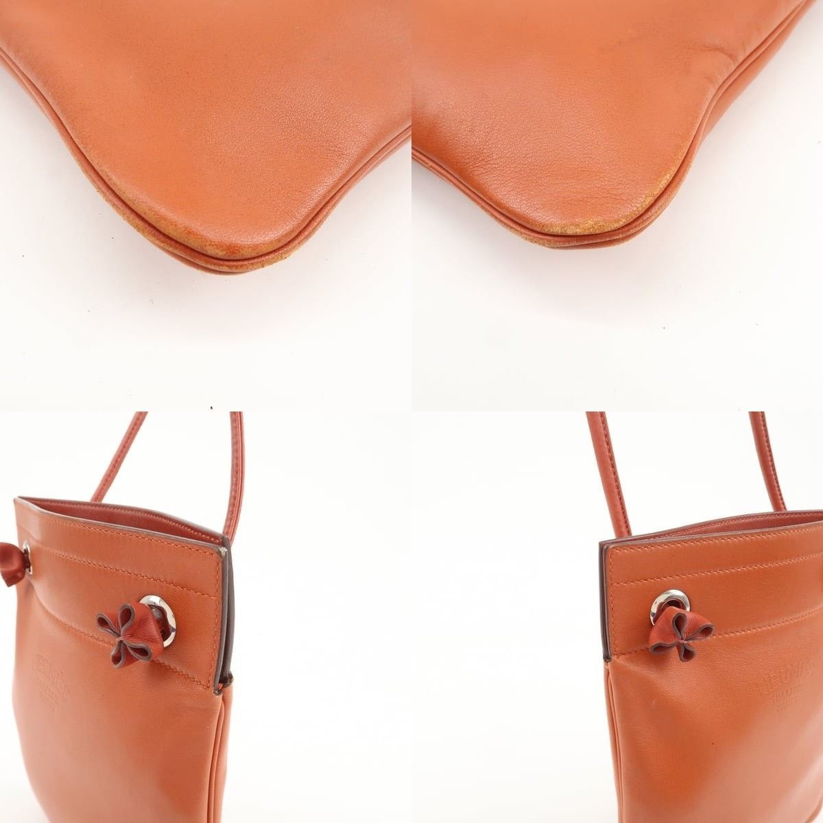 Hermes Hermes Aline Mini Calfskin Crossbody Bag Tan Size ONE SIZE - 5 Thumbnail