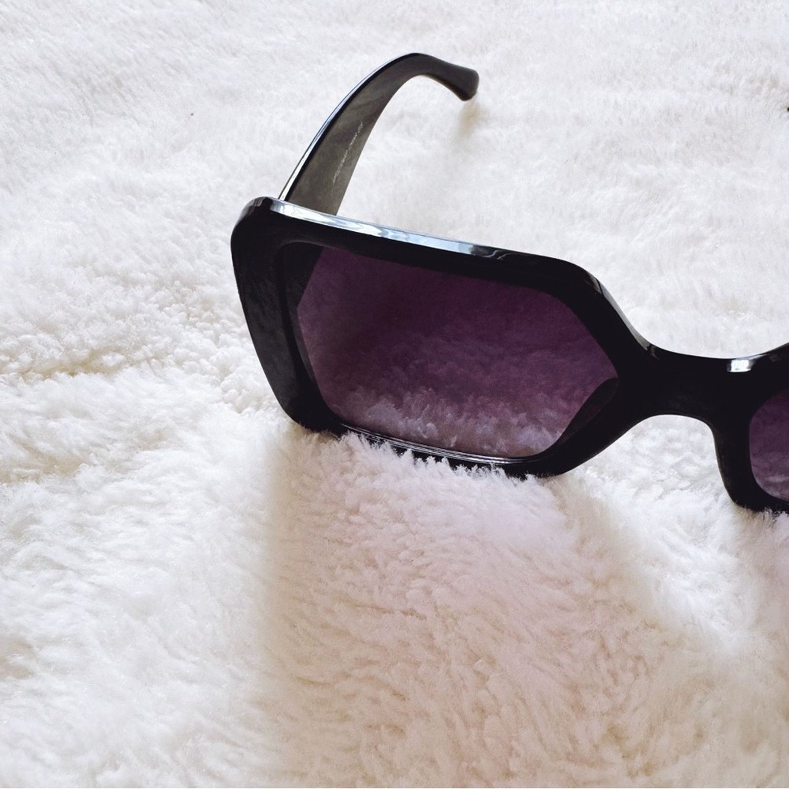 Other Junia Black Oversized Sunglasses Size ONE SIZE - 5 Thumbnail