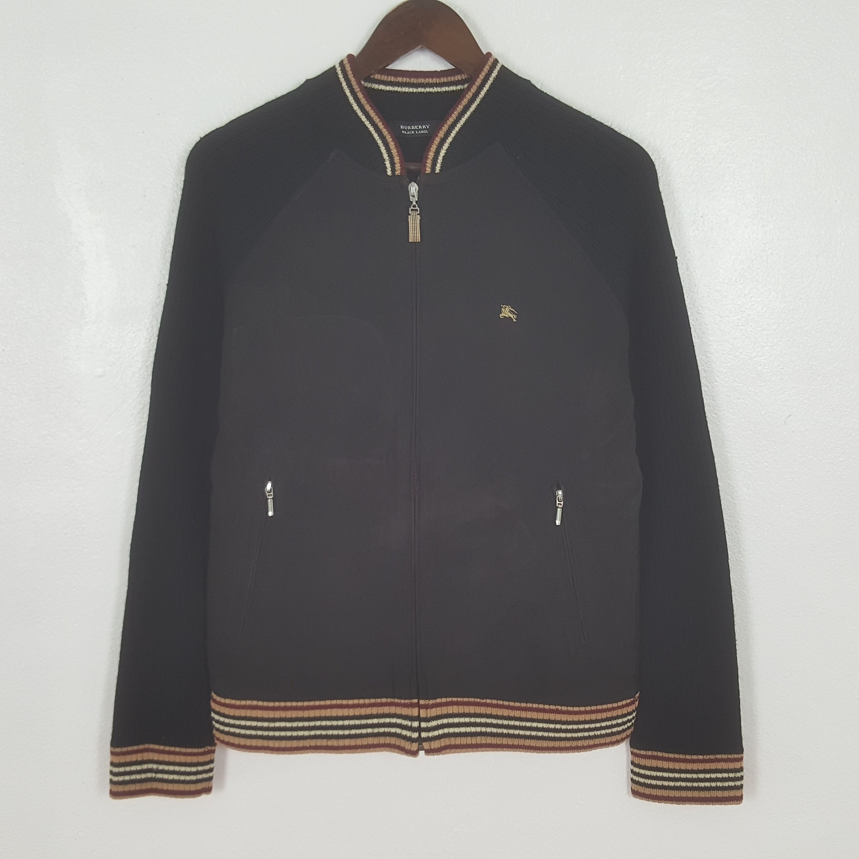 Burberry Vintage Burberry London Black Label Zipper Sweater Size US XS / EU 42 / 0 - 1 Thumbnail