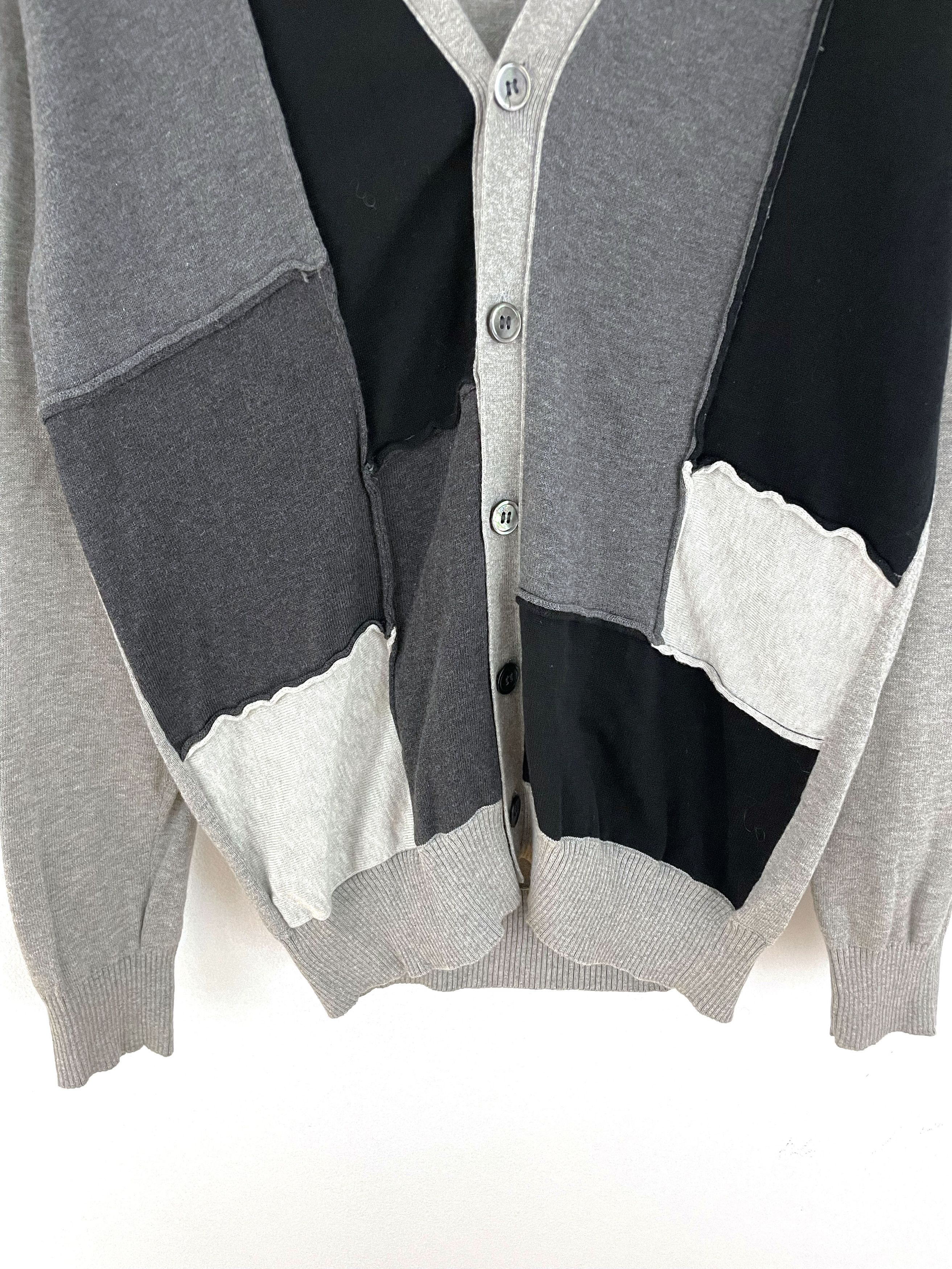 Comme des Garcons Homme 2009 Patchwork Cardigan Size US M / EU 48-50 / 2 - 5 Thumbnail