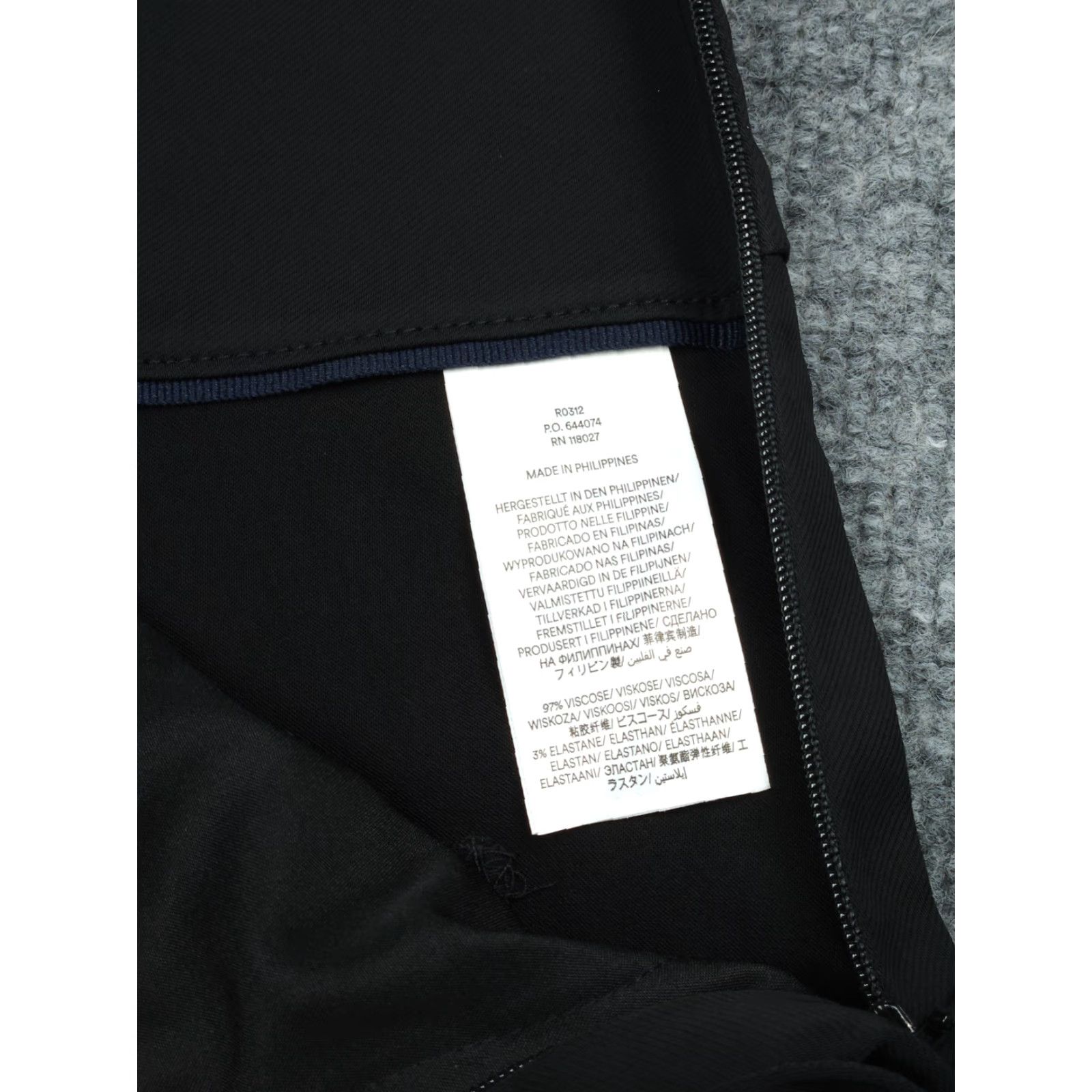 Boden Boden Fluid Wide Leg Trousers Women's 4 (US) Black Viscose Stretch Flare NWT Size 27" / US 4 / IT 40 - 7 Thumbnail
