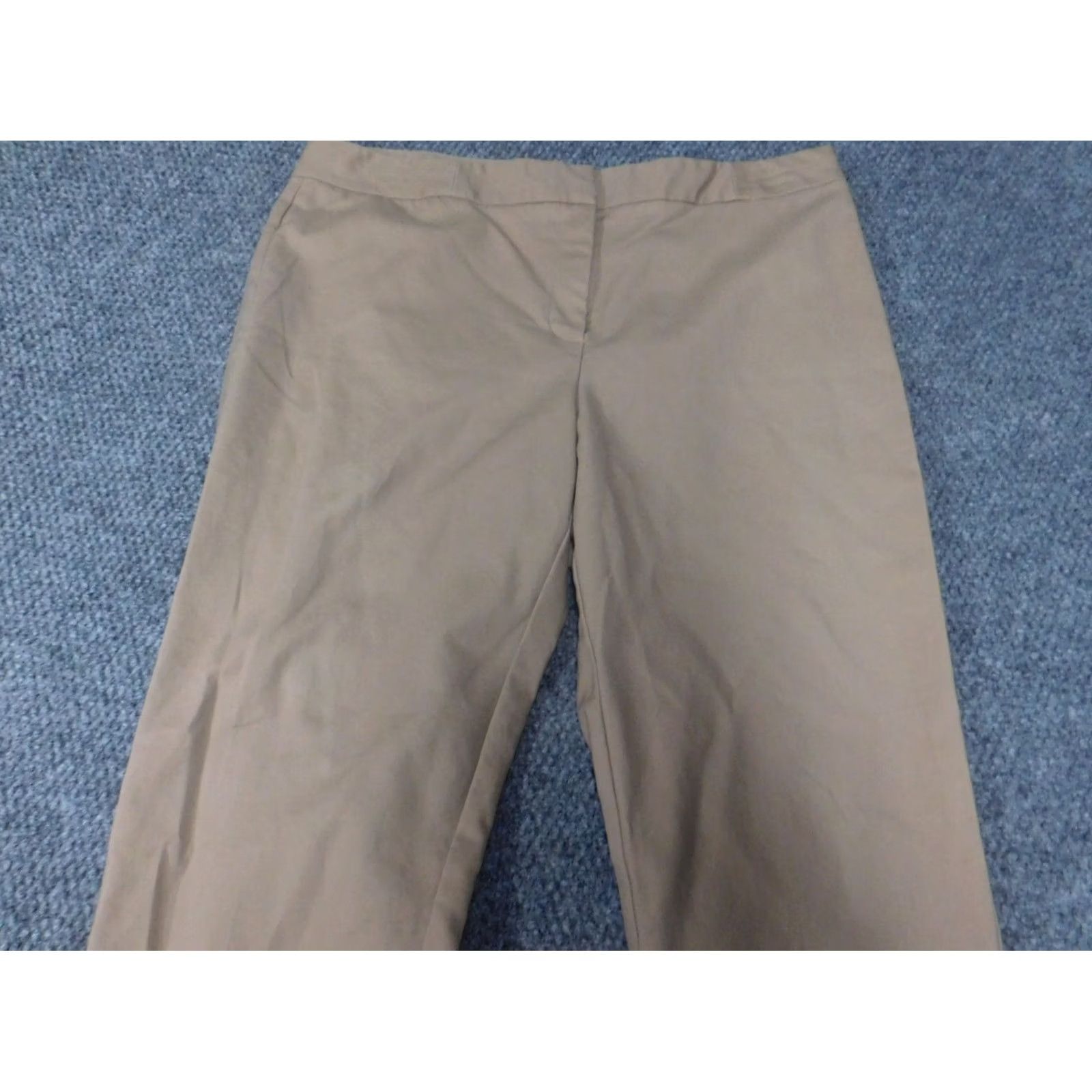 Charter Club Charter Club Pants Women 14 Beige Straight Slim It Up Chino 24in Inseam Navy? Size 36" / US 14 / IT 50 - 5 Thumbnail