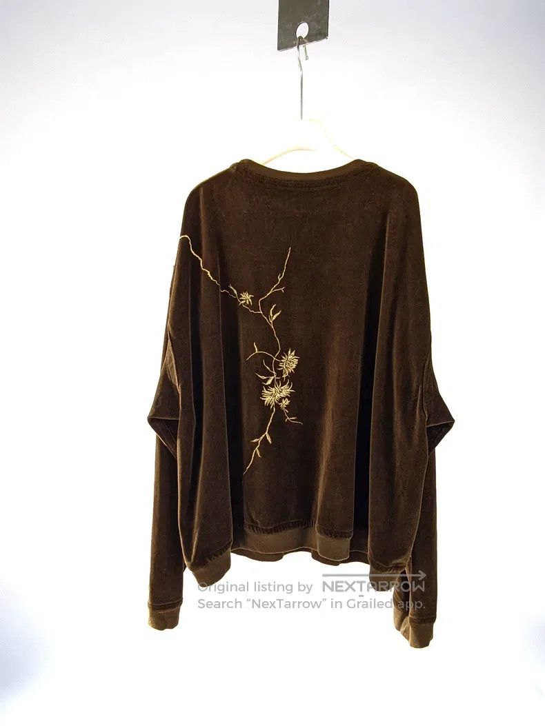 Haider Ackermann Haider Ackermann Velvet Sweatshirt Size US L / EU 52-54 / 3 - 3 Thumbnail