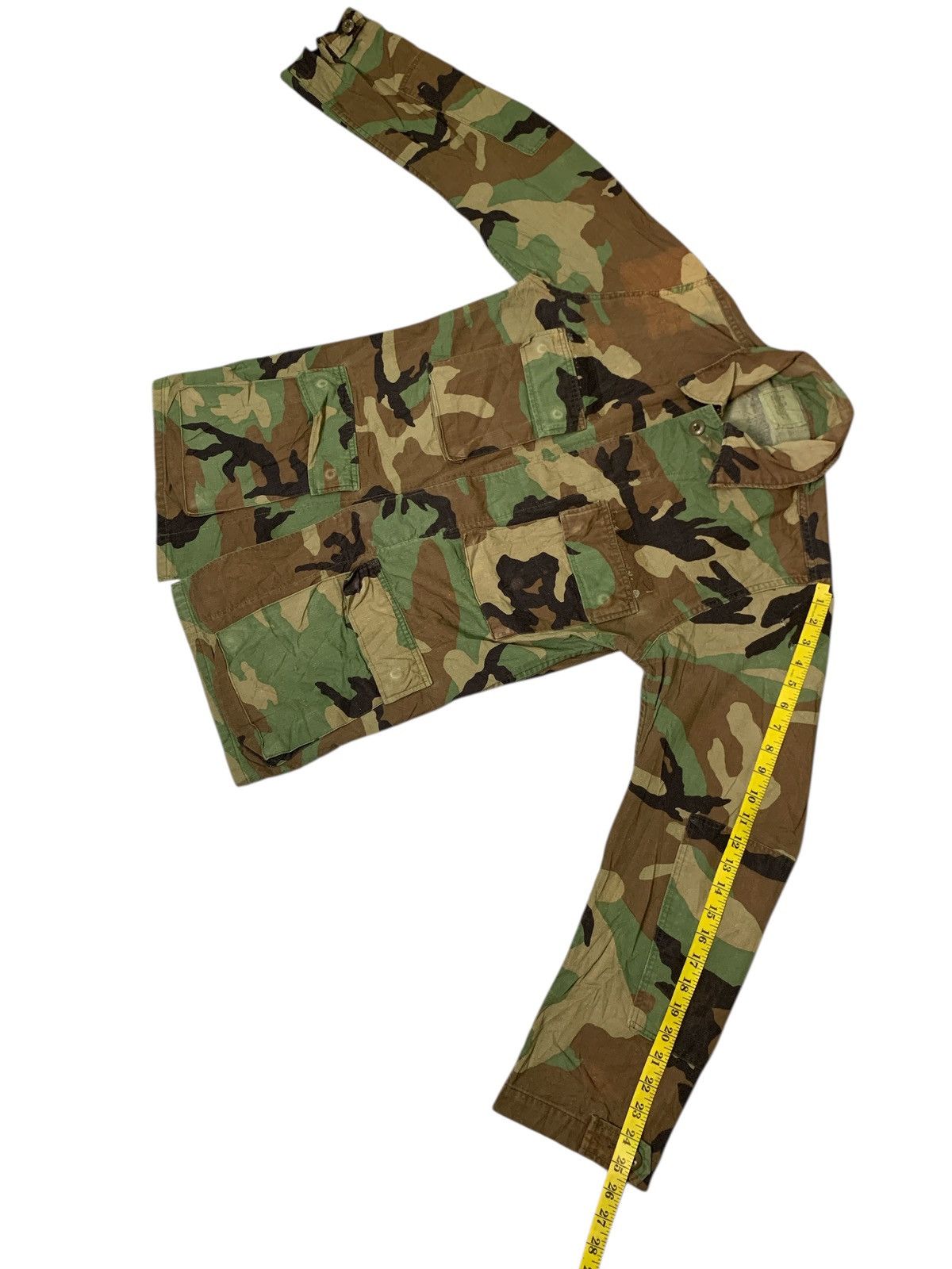 Other Vintage US Army BDU Woodland Camouflage Combat Uniform Shirt Size US S / EU 44-46 / 1 - 12 Thumbnail