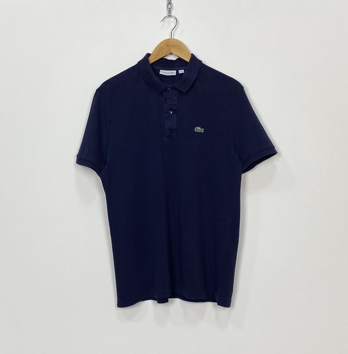 Lacoste Lacoste Polo Shirt Size FR 6 US XL Slim Fit Casual Top Blue Size US XL / EU 56 / 4 - 1 Thumbnail