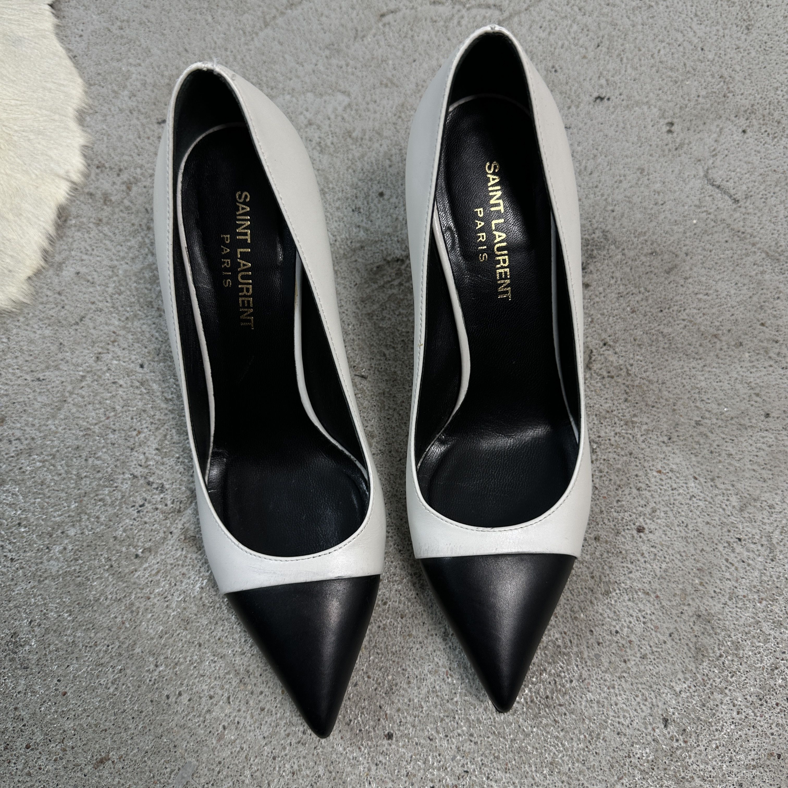 Saint Laurent Paris × Vintage Saint Laurent Paris Heels Size US 6 / IT 36 - 4 Thumbnail