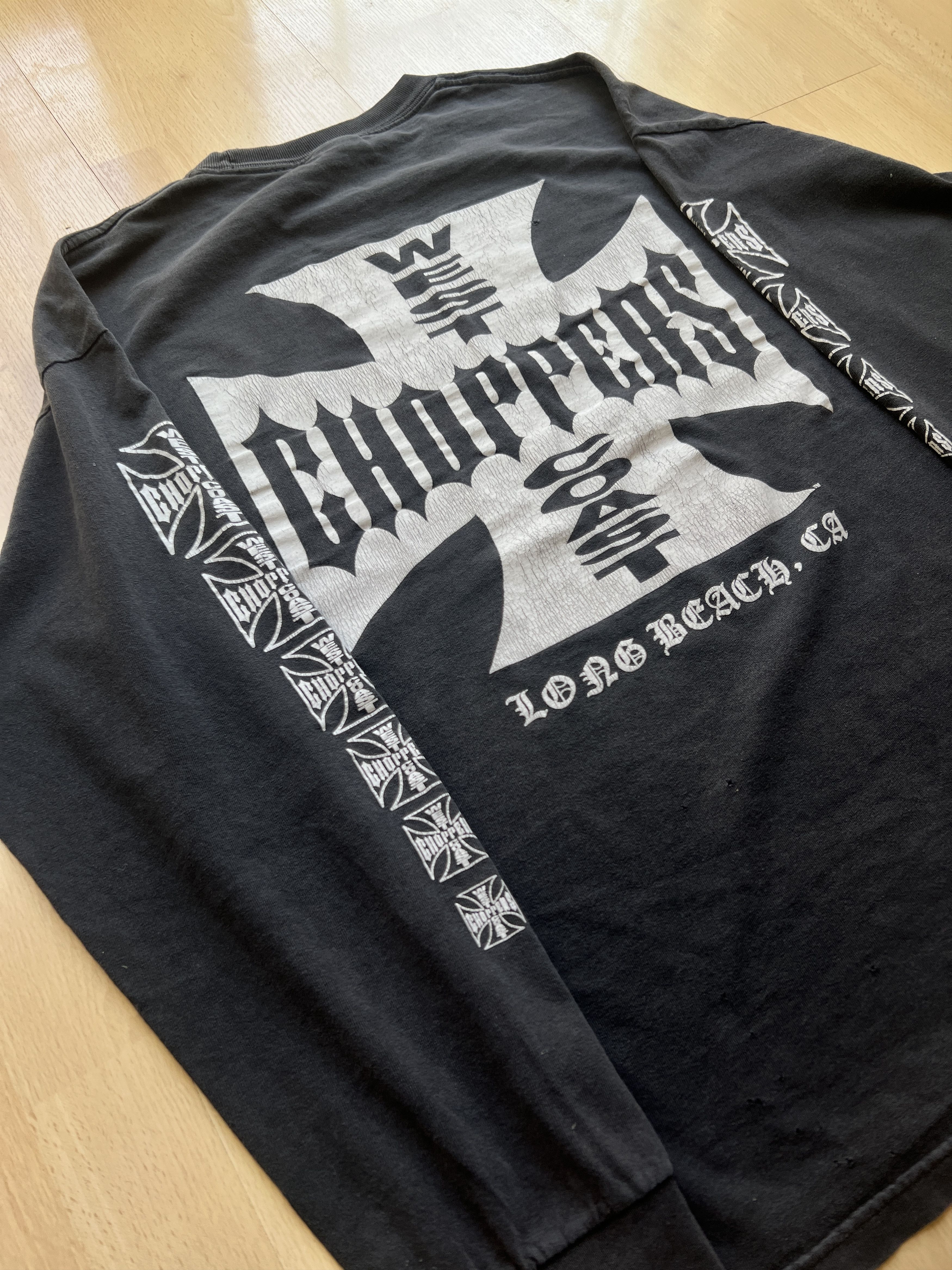 West Coast Choppers Faded Vintage West Coast Choppers Size US XL / EU 56 / 4 - 3 Thumbnail