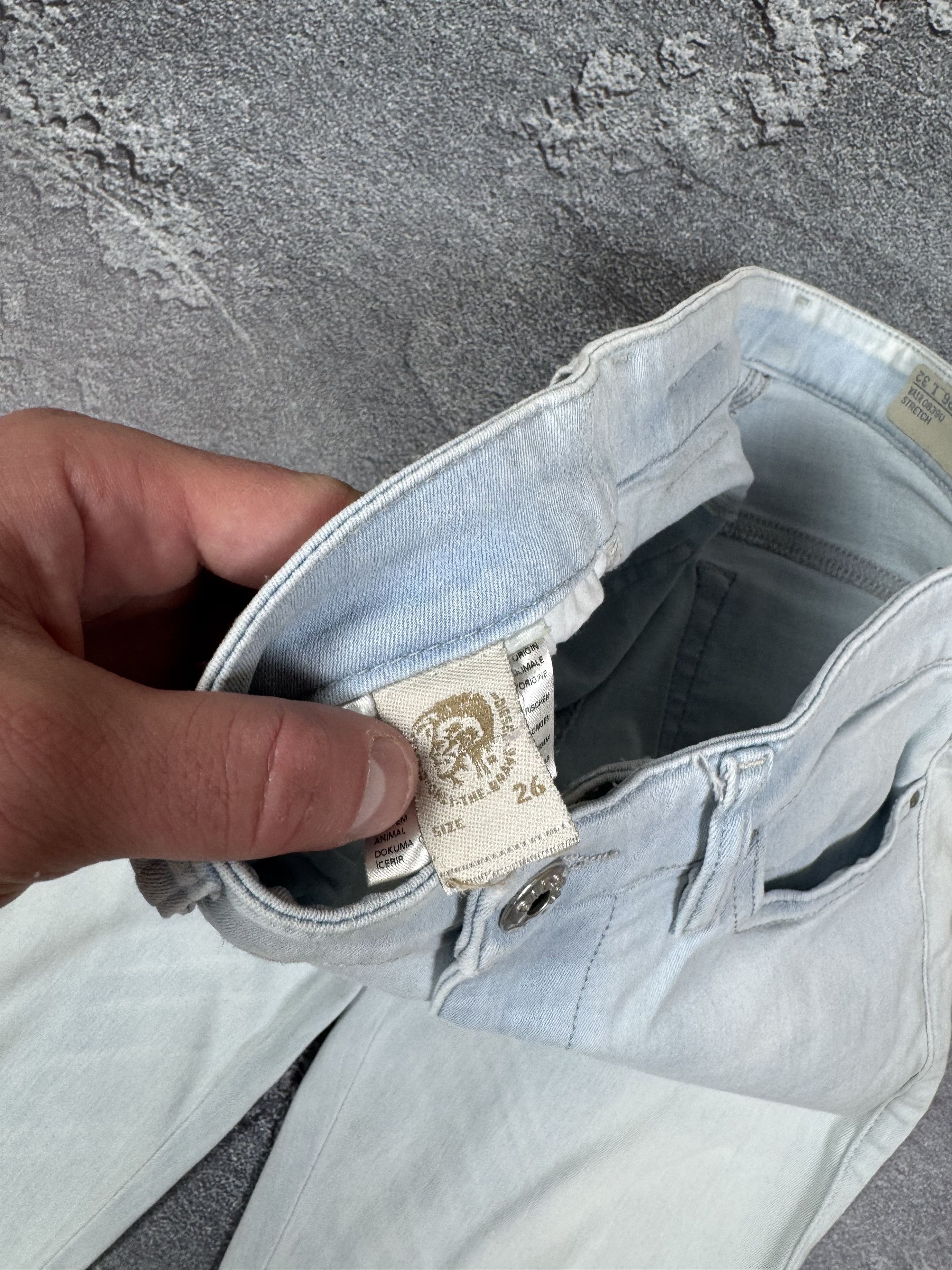 Diesel If Six Was Nine Diesel Women's Stone Washed Jeans Size 26 Size 26" / US 2 / IT 38 - 5 Thumbnail