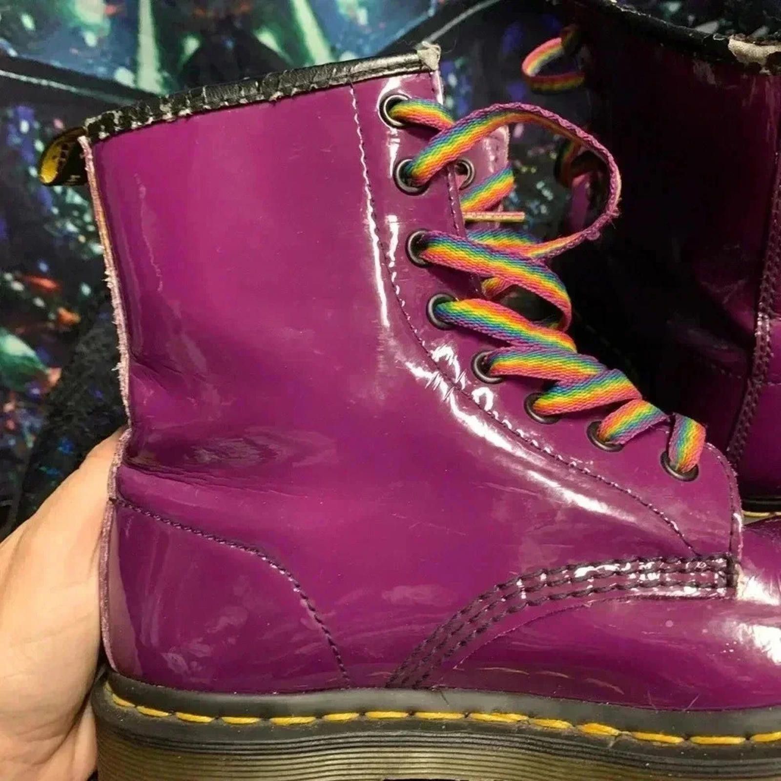 Dr. Martens Doc Martin’s purple 7 Size US 7 / IT 37 - 3 Thumbnail