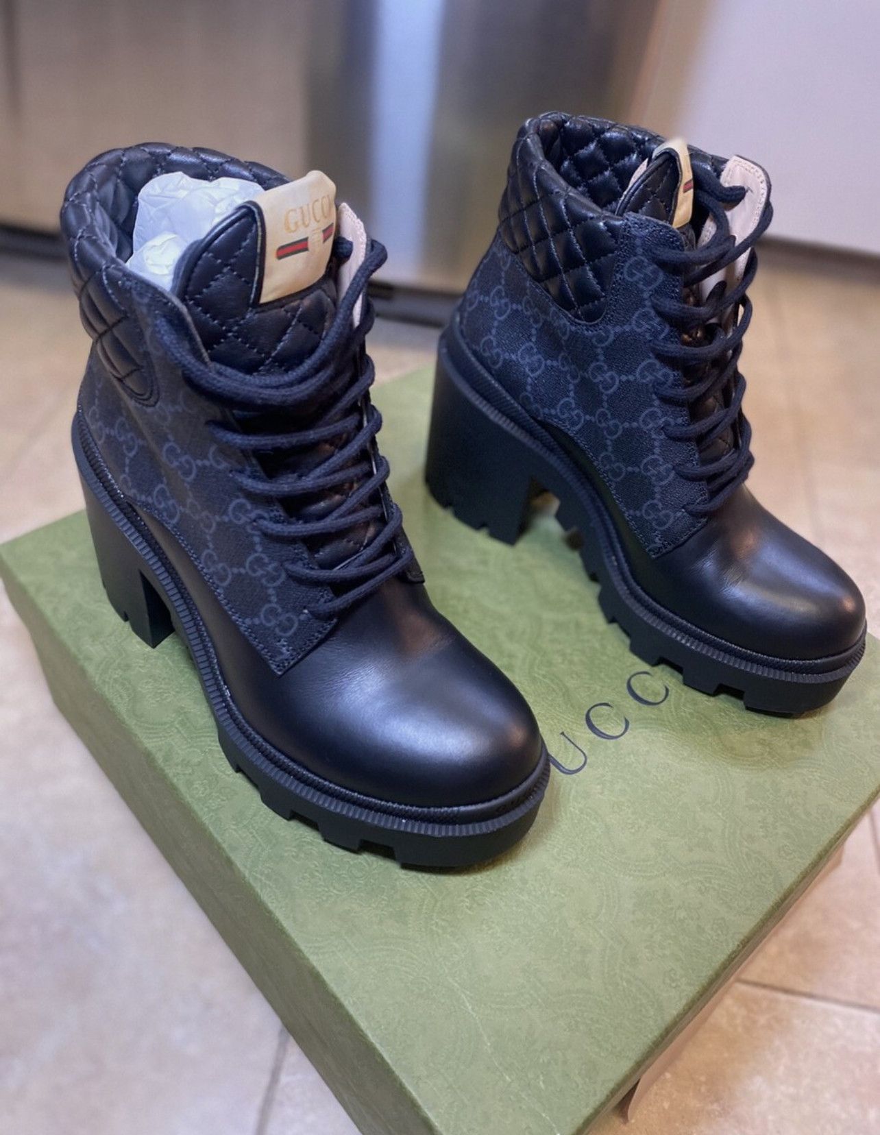 Gucci Gucci GG Ankle Boot Size US 7 / IT 37 - 4 Thumbnail