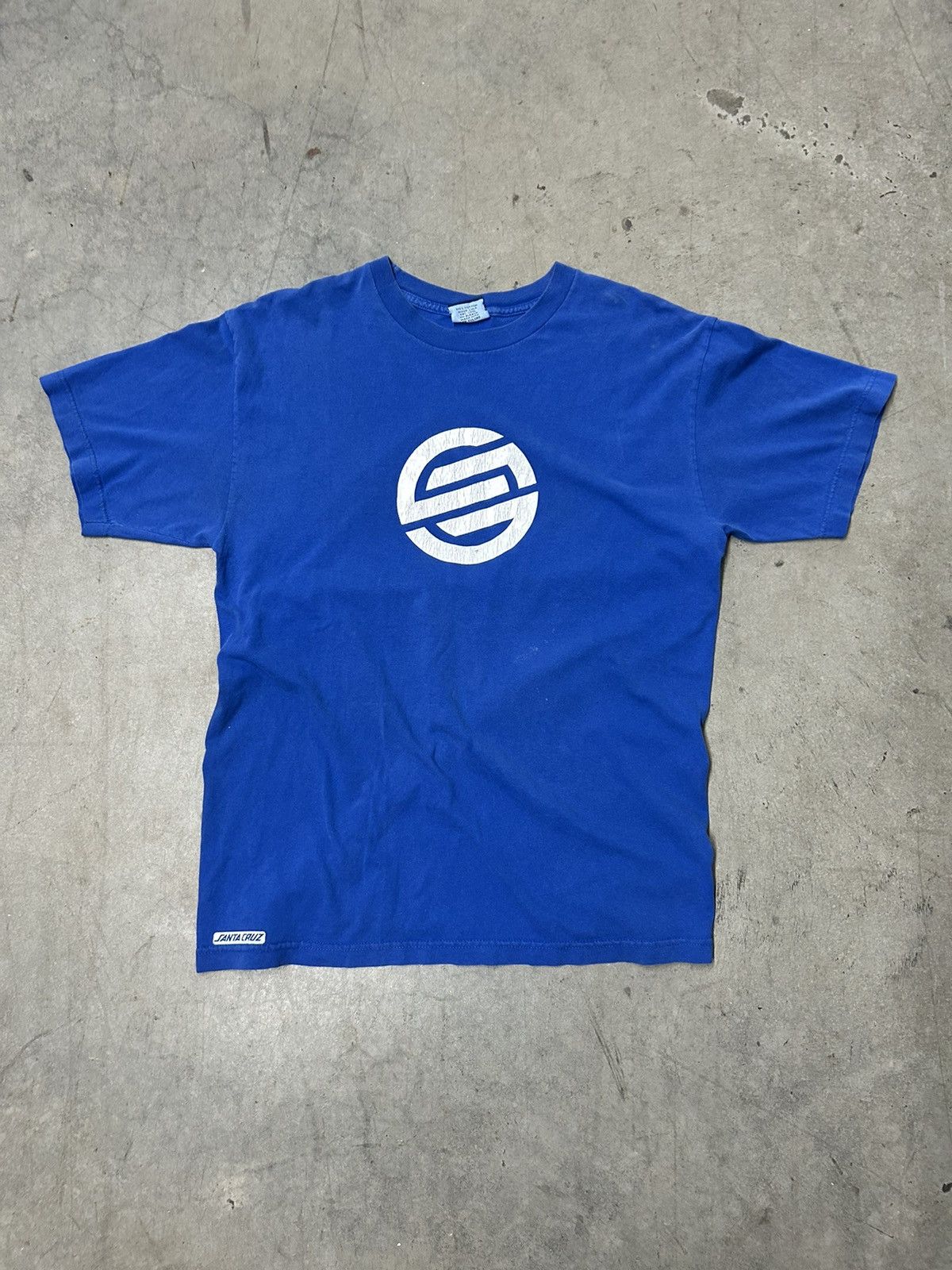 Vintage 90s Santa Cruz skateboarding Tshirt