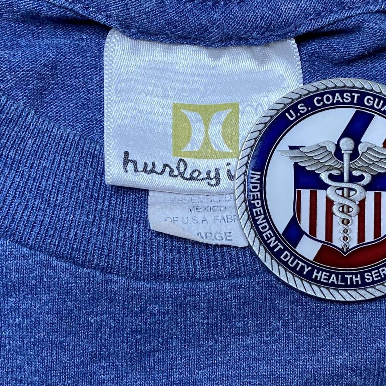 Hurley Vintage Hurley Blue Surf Tee Size Large Size US L / EU 52-54 / 3 - 4 Thumbnail