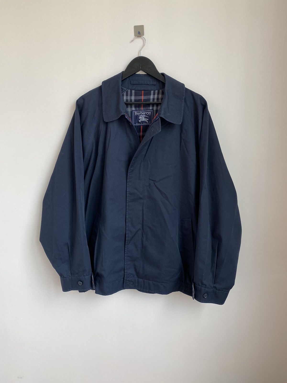 image of Burberrys Vintage Men's Jacket in Blue (Size Large)