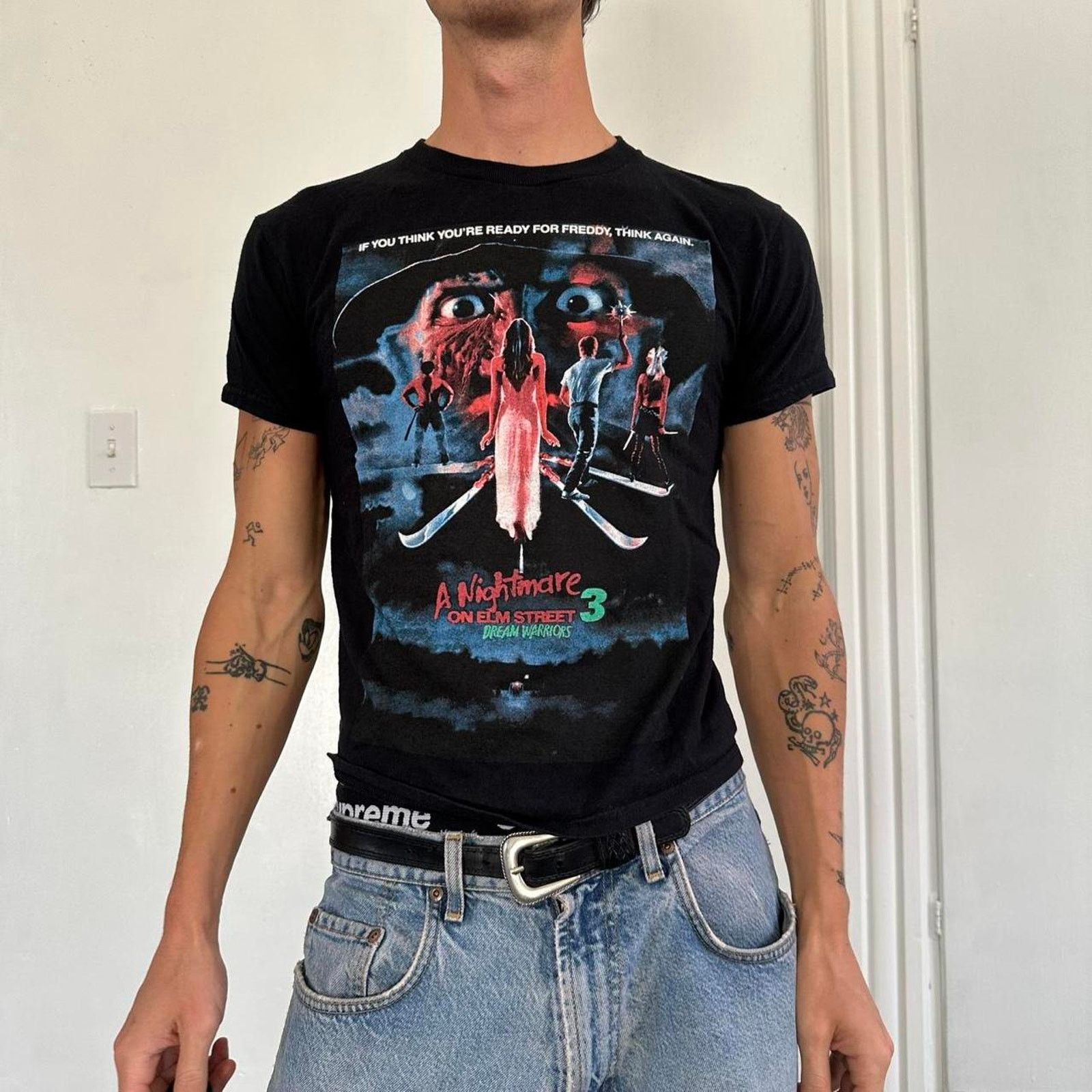 Other Vintage Nightmare on elm street Movie Graphic Tee Shirt Size US XS / EU 42 / 0 - 6 Thumbnail