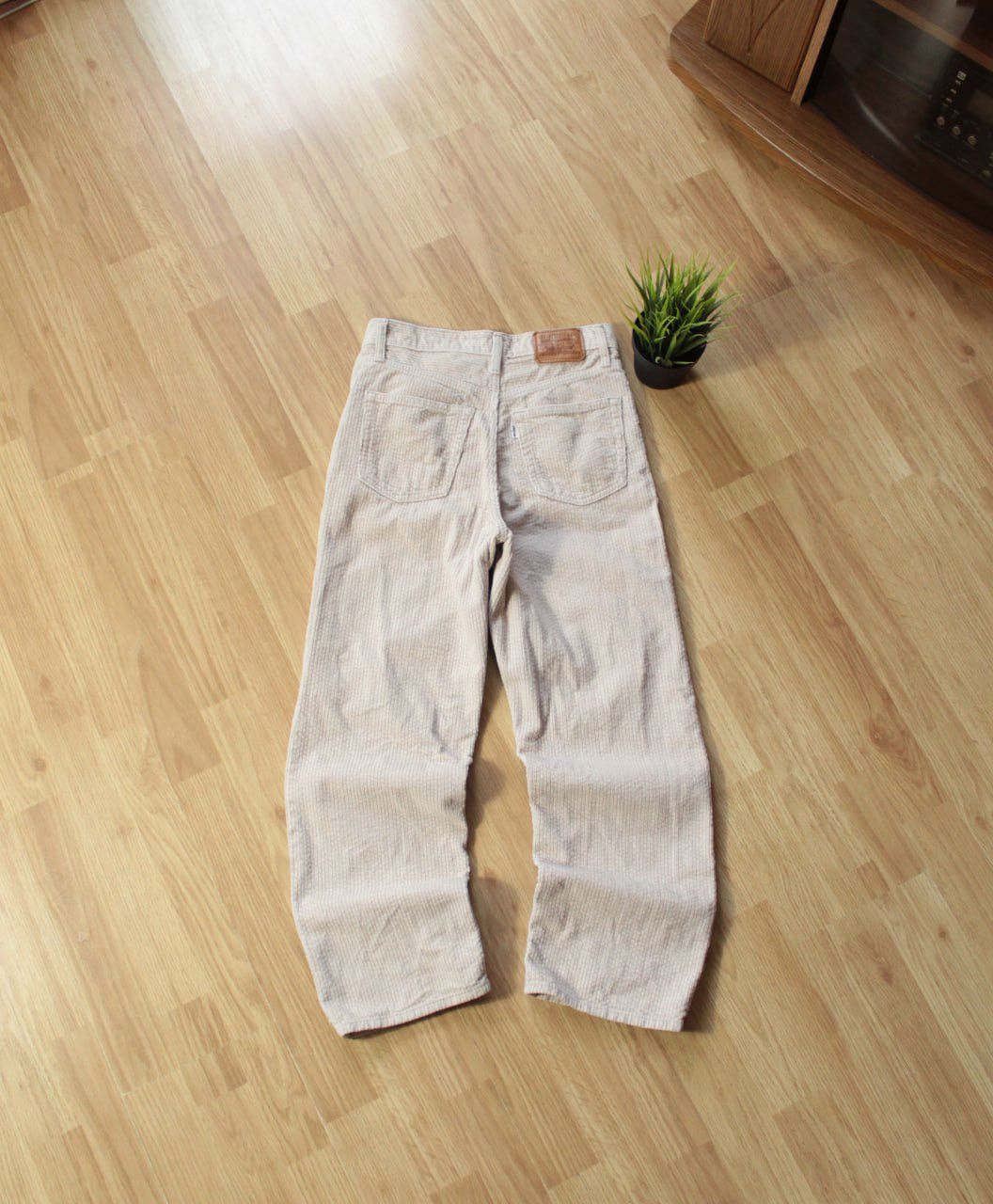 Levi's × Vintage 🔥 90s Levis Baggy Y2K Corduroy Premium Pants Velvet Vintage Size 26" / US 2 / IT 38 - 1 Thumbnail