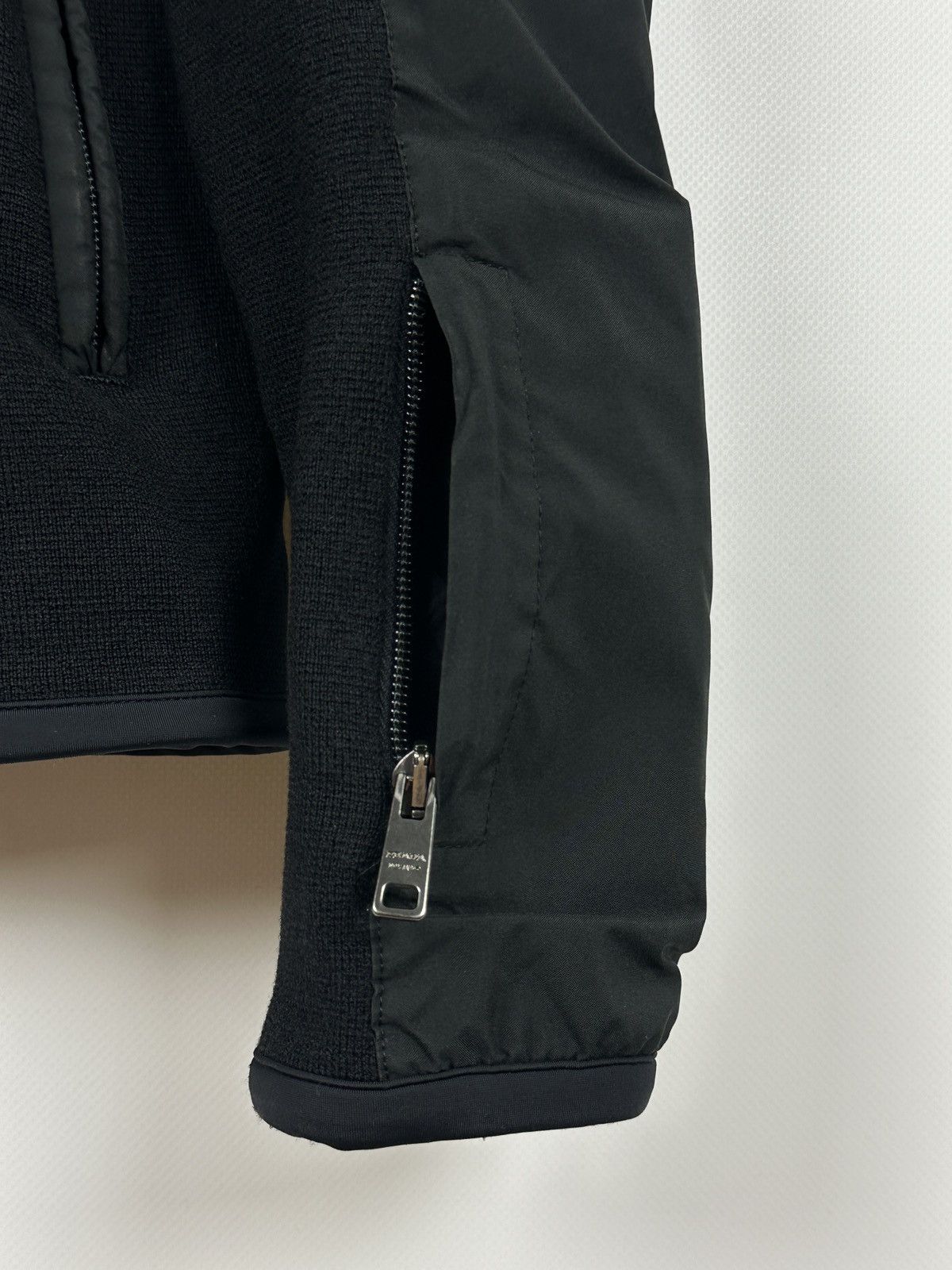 Prada Prada Red Tab Wool/Nylon Technical Knit Full Zip Jacket Size US M / EU 48-50 / 2 - 13 Thumbnail
