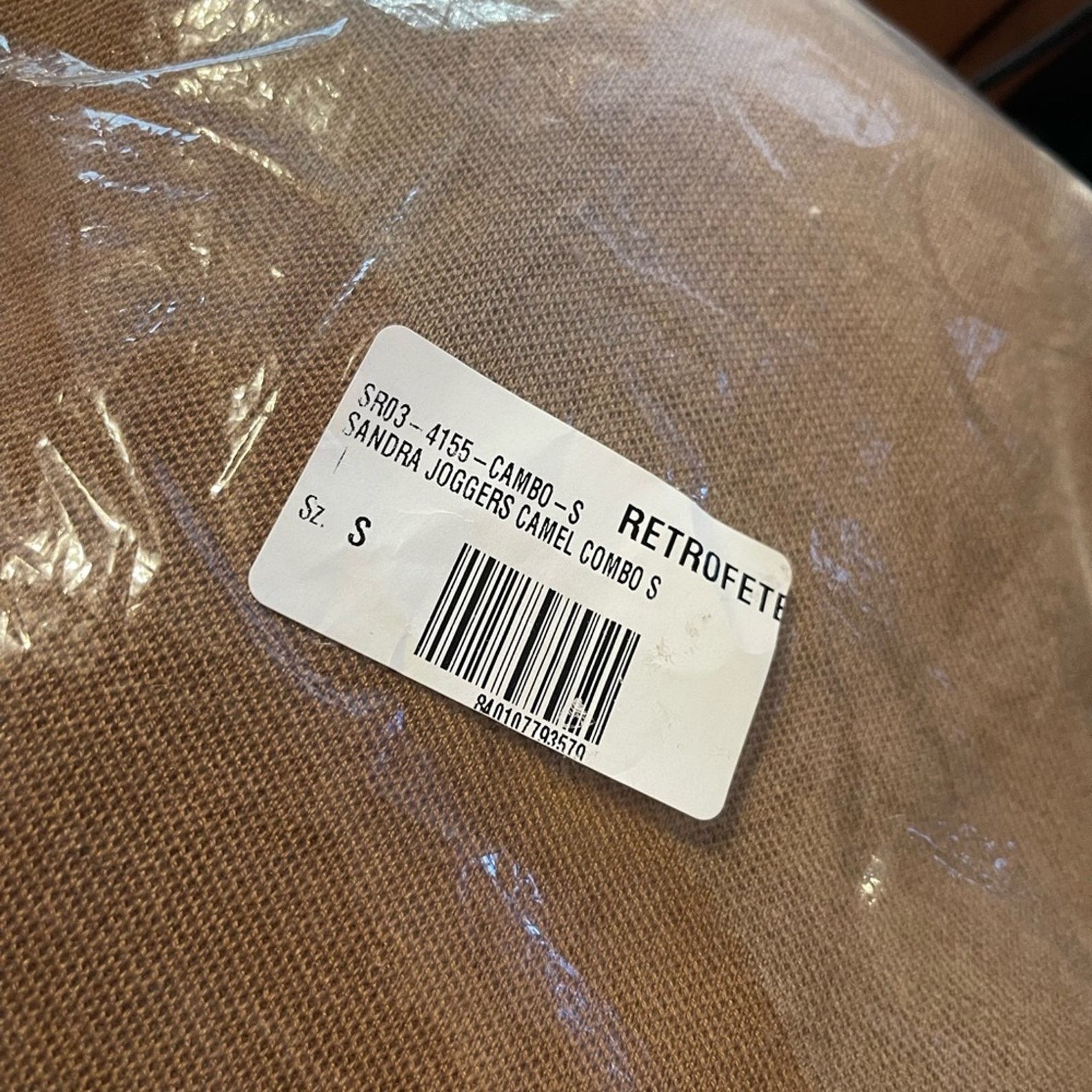 SER.O.YA Ser.O.Ya NWT Small Mens Two Toned Sandra Jogger Camel Size US 27 - 6 Thumbnail