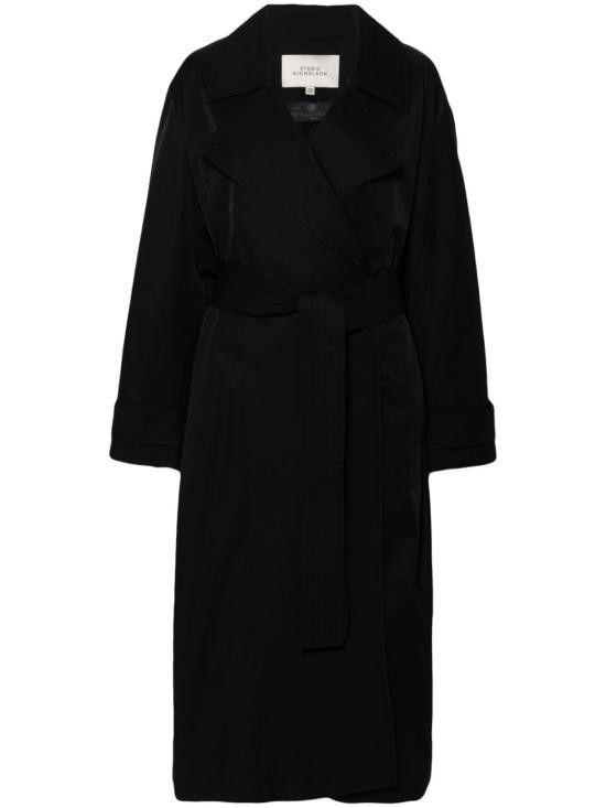 Studio Nicholson STUDIO NICHOLSON Women Coats MAWERSNW 1462BLACKGRAPE Black Size M / US 6-8 / IT 42-44 - 1 Thumbnail